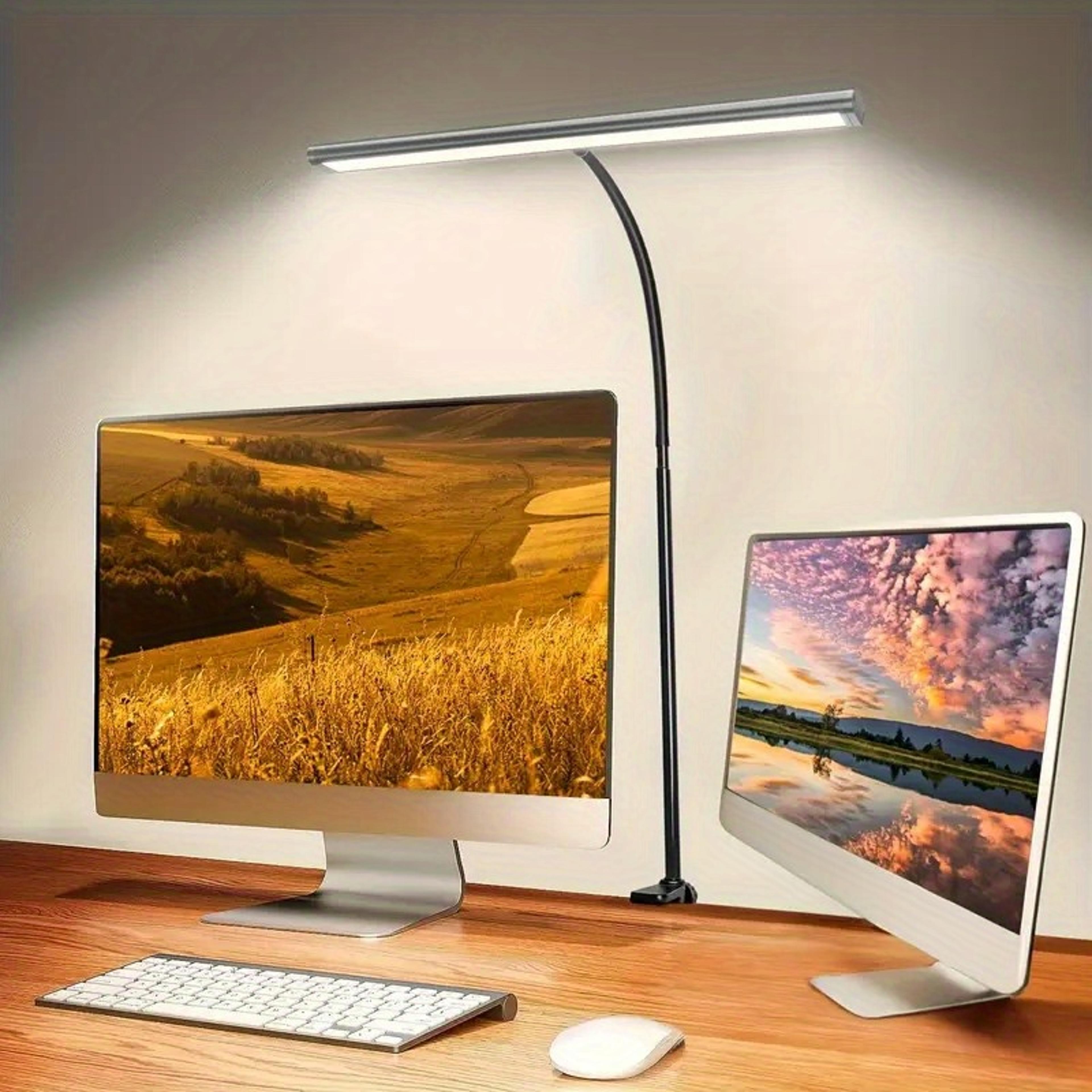 usb clip on night reading light with colors and levels adjustable no remote control