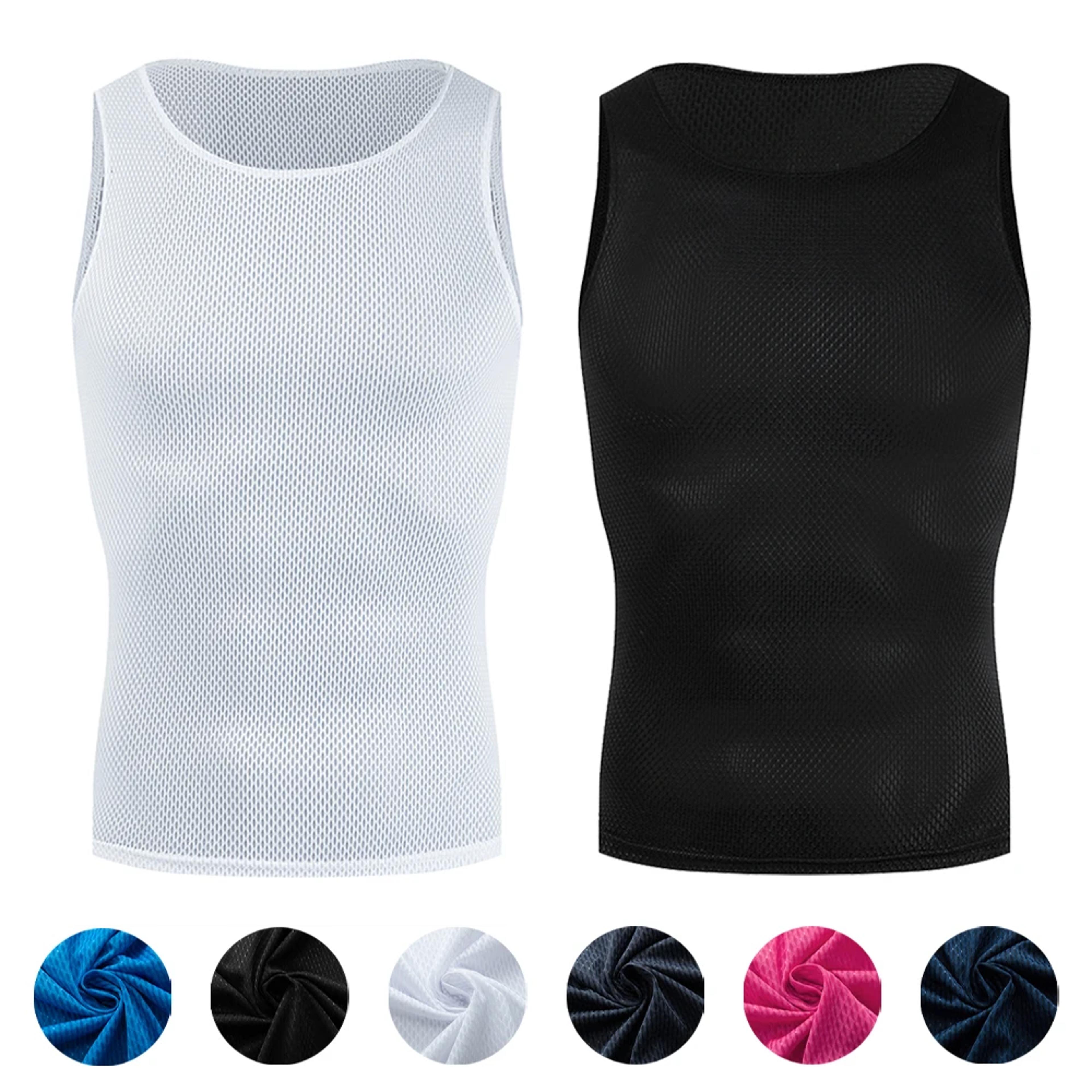 colorful cycling base layer quick dry sleeveless jersey for mtb & road bike