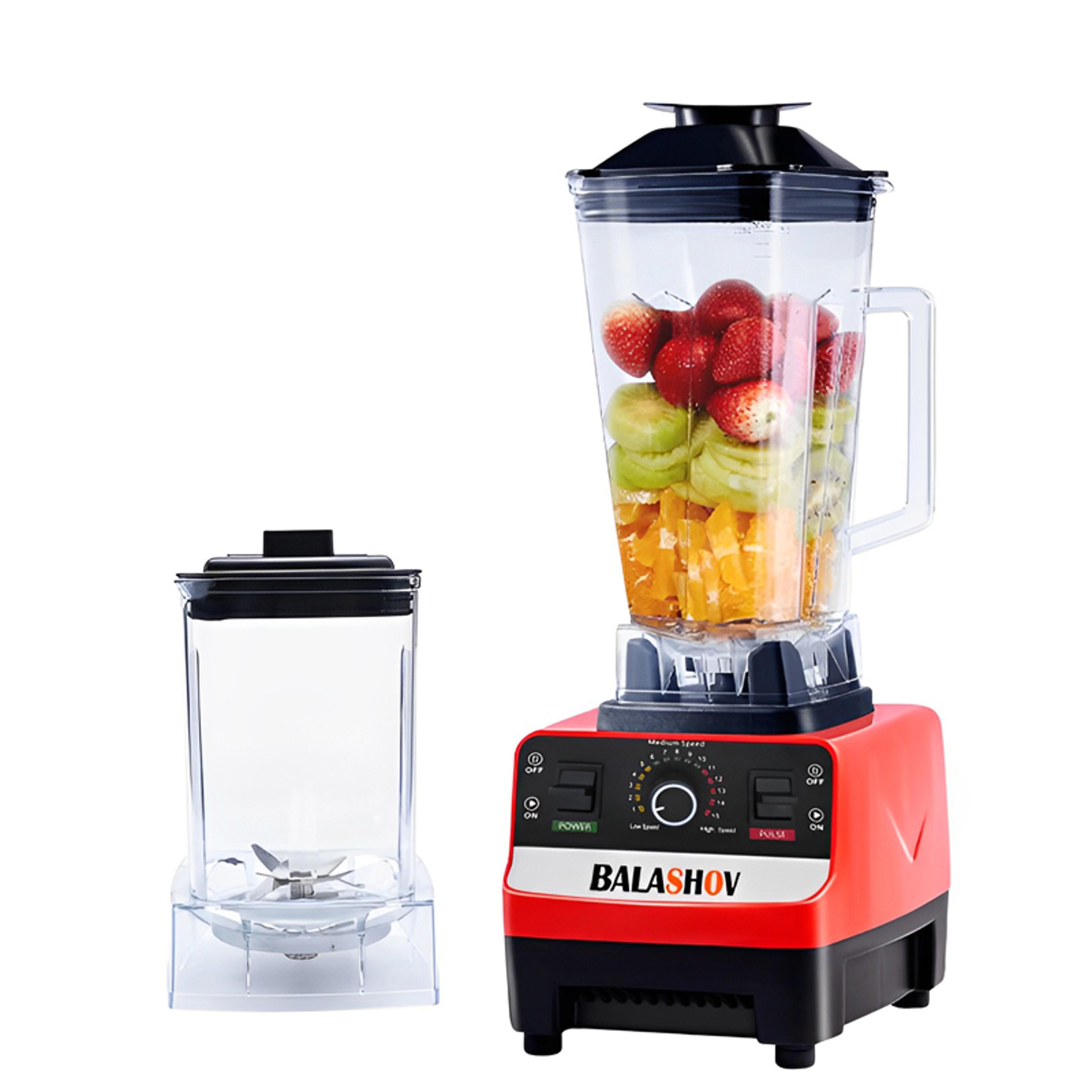 commercial blender for smoothies & ice, bpa free heavy duty food processors