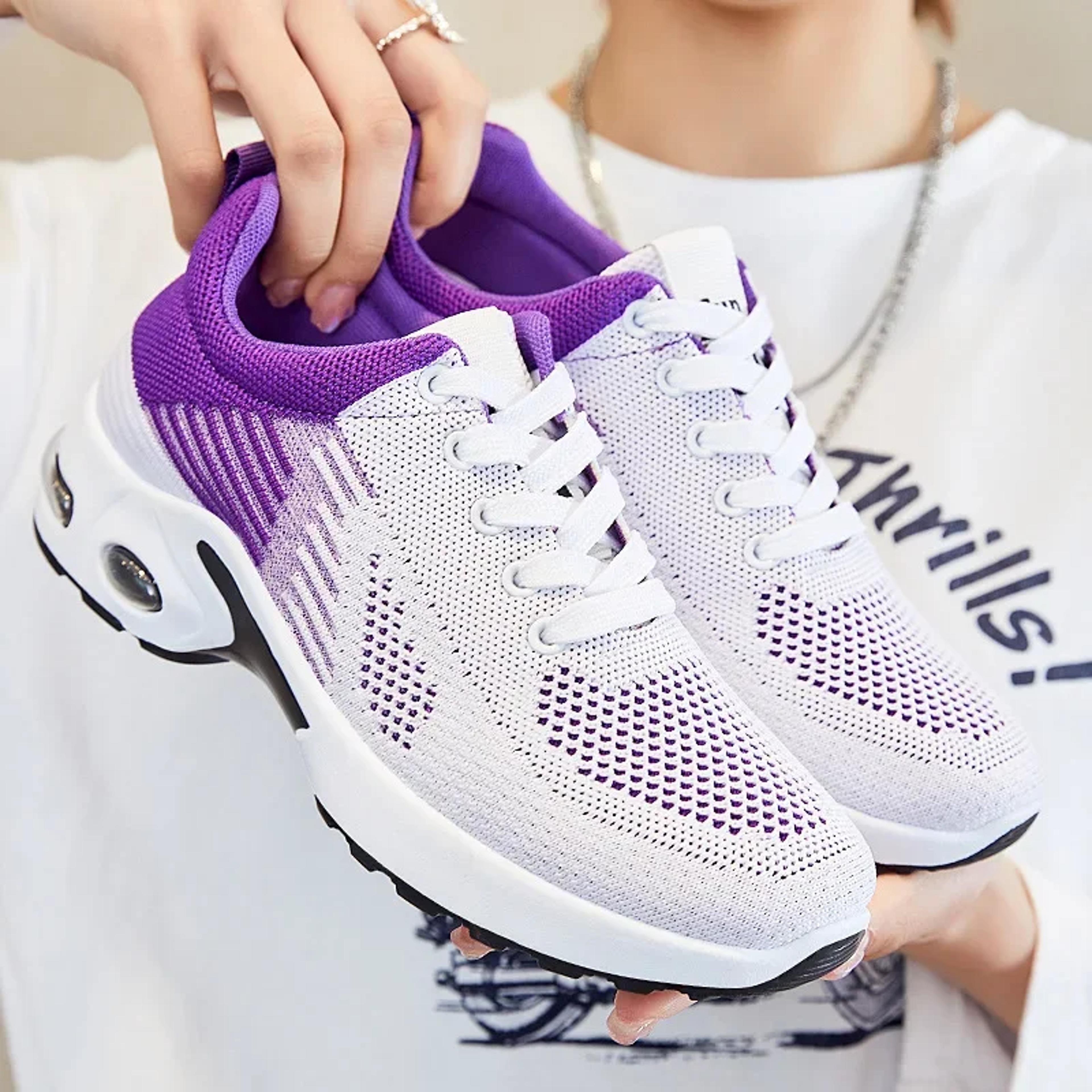 womens breathable mesh sneakers casual & comfortable summer shoes