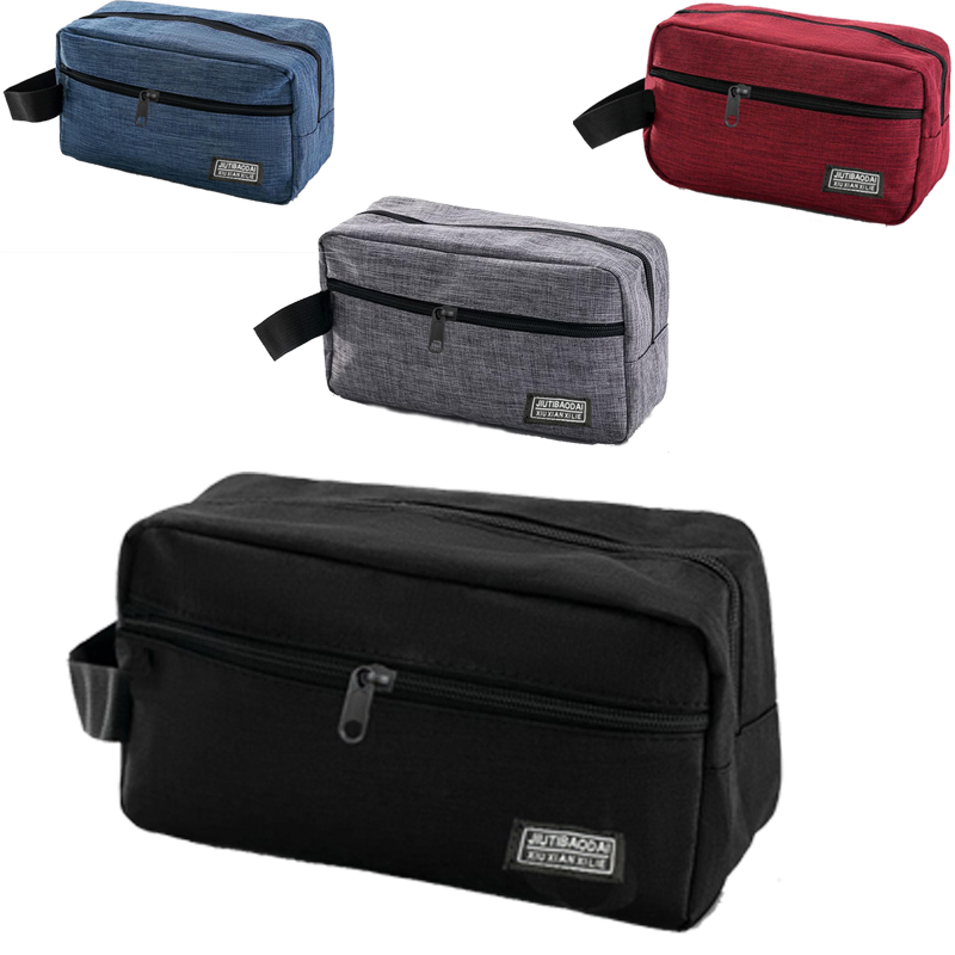 portable large capacity travel toiletry bag for men and women multi-functional storage organizer for makeup & toiletries