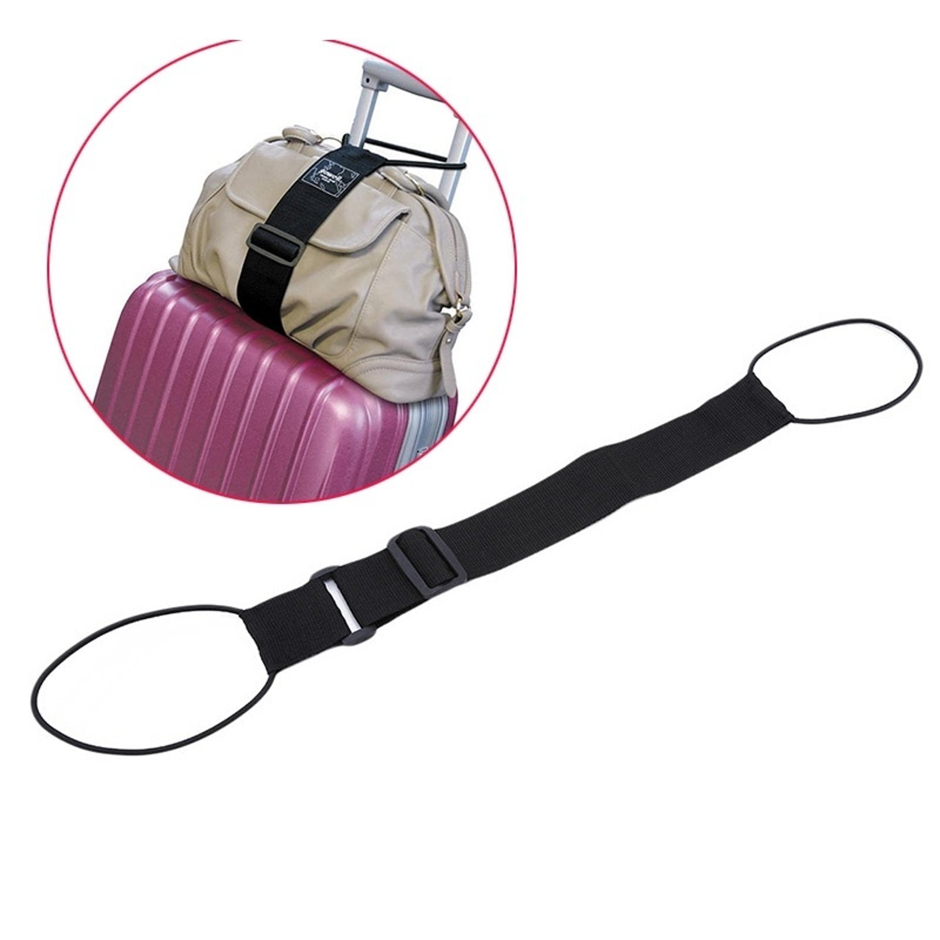 elastic adjustable luggage strap travel security belt for suitcase, baggage, and carry-on bags