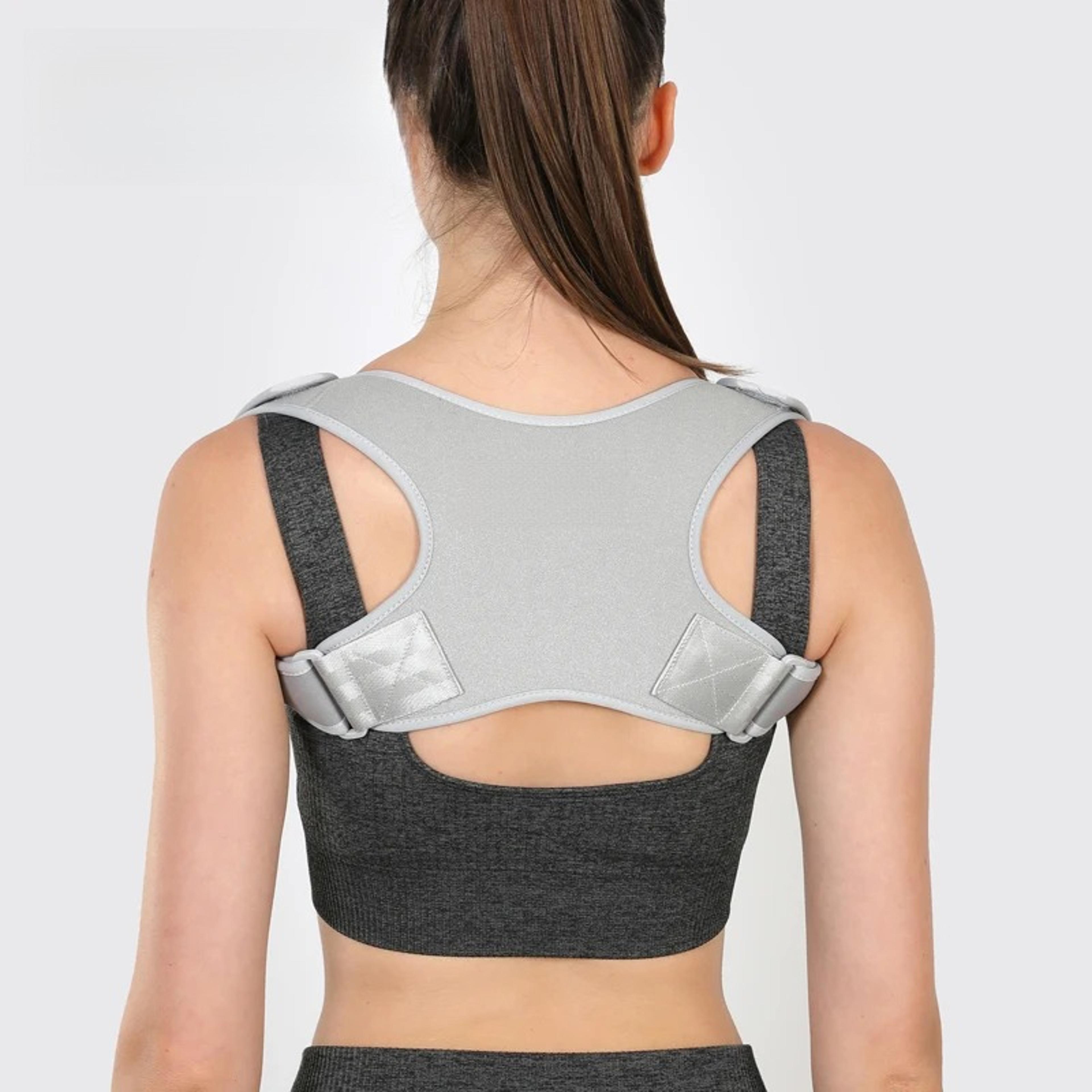 unisex adjustable back posture corrector support brace for men and women clavicle, spine, shoulder correction belt