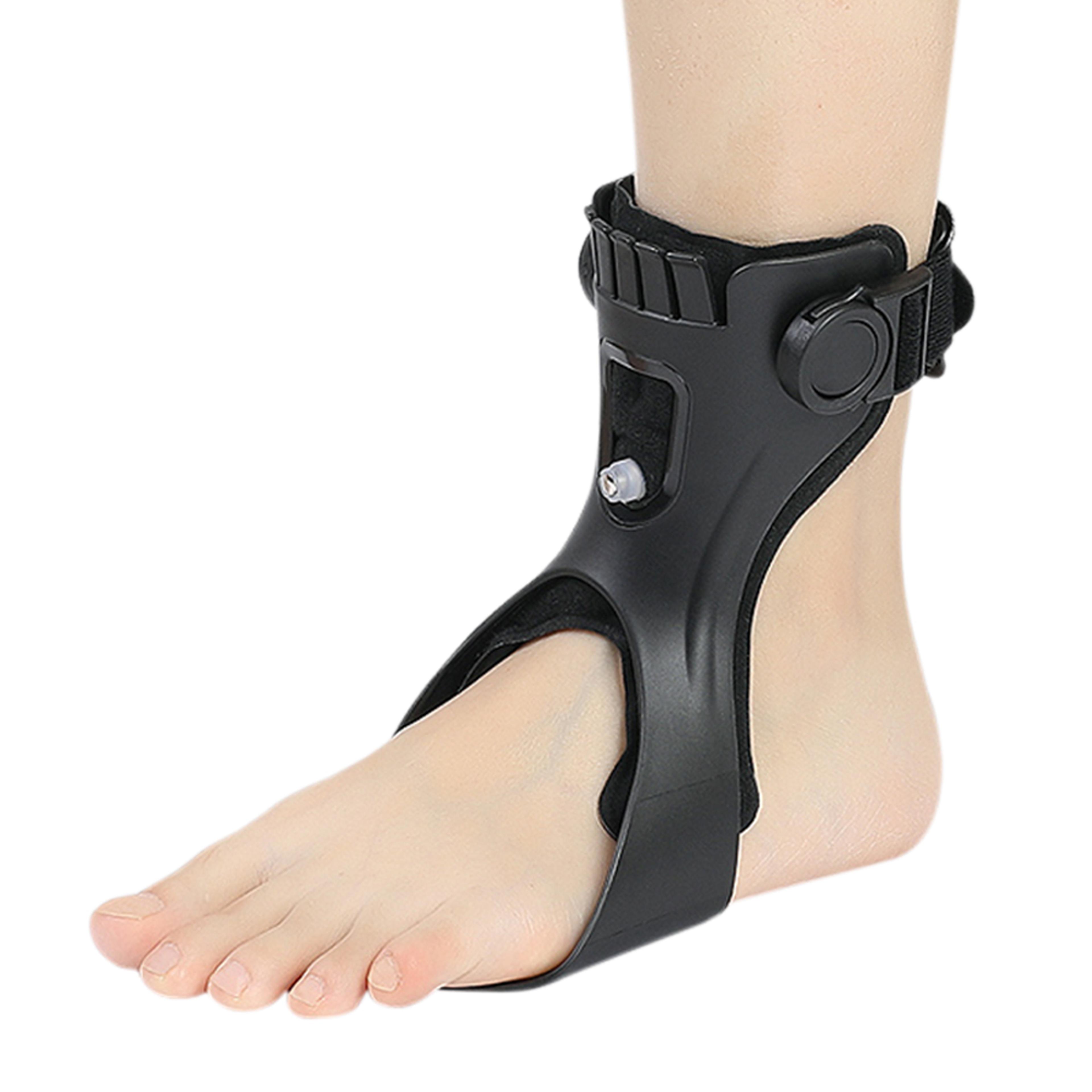 dynamic foot drop brace with inflatable airbag ankle support orthosis for stroke rehabilitation