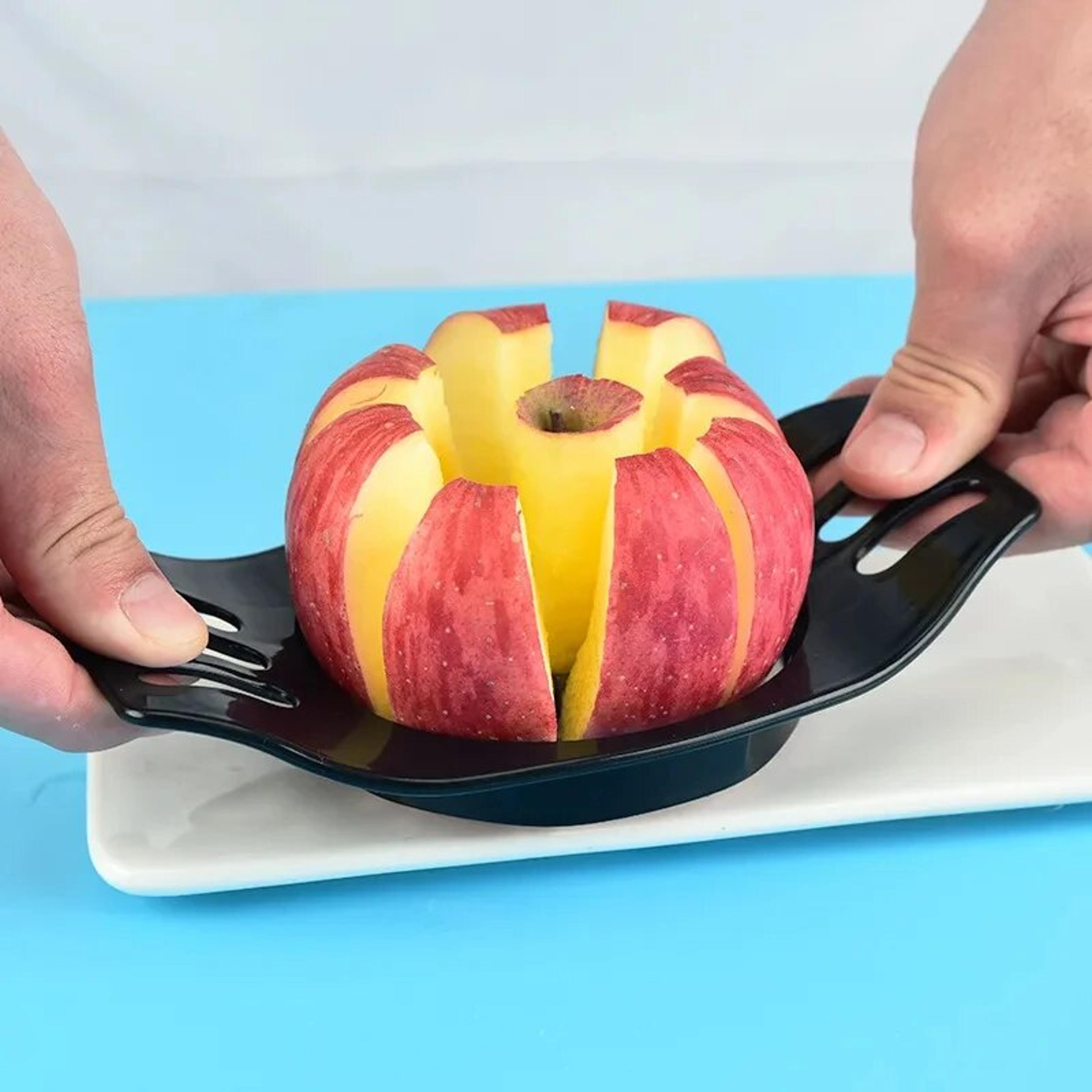 stainless steel apple cutter slice apples in seconds with ease