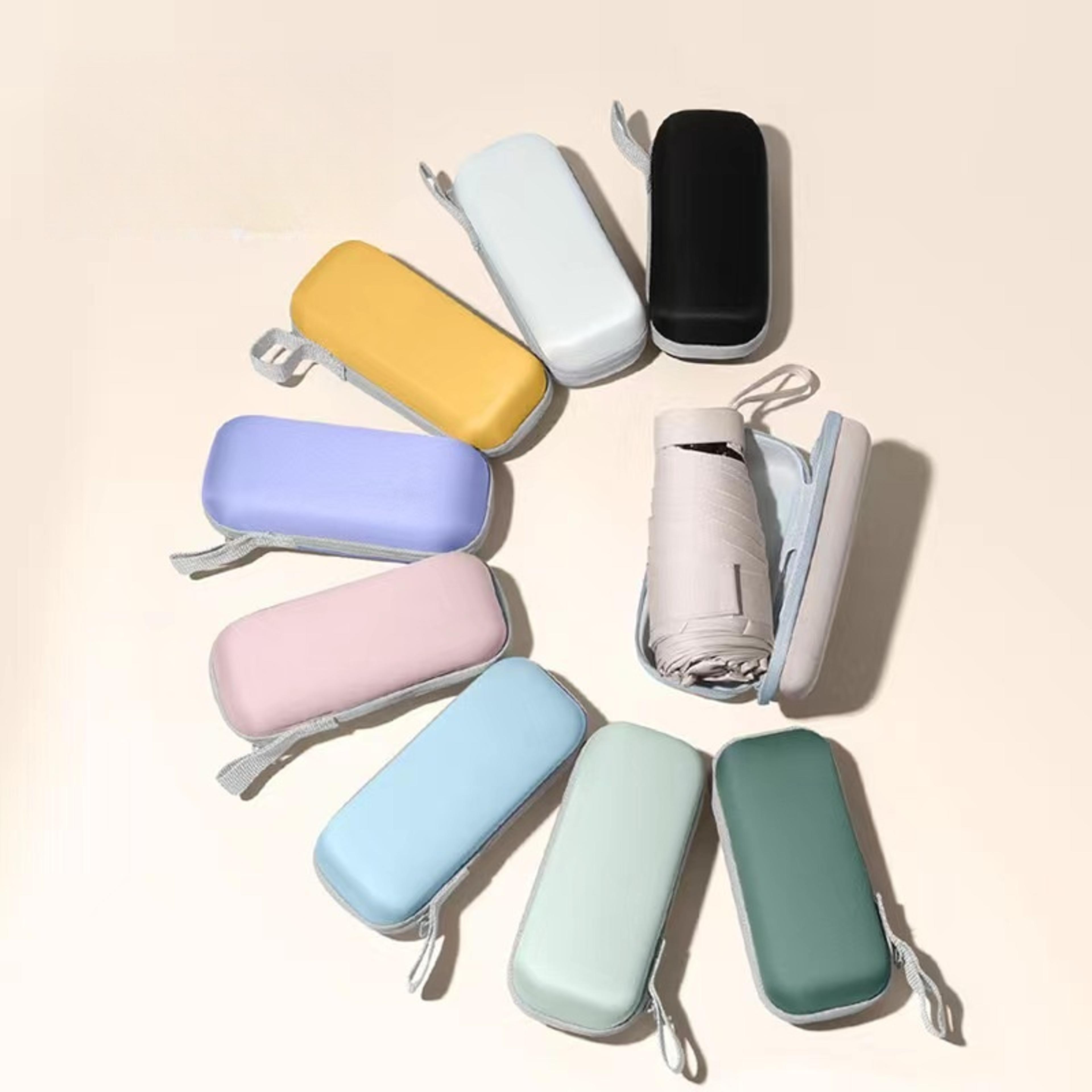mini uv sun umbrella protective, uv resistant, & all-weather shield for rain or shine