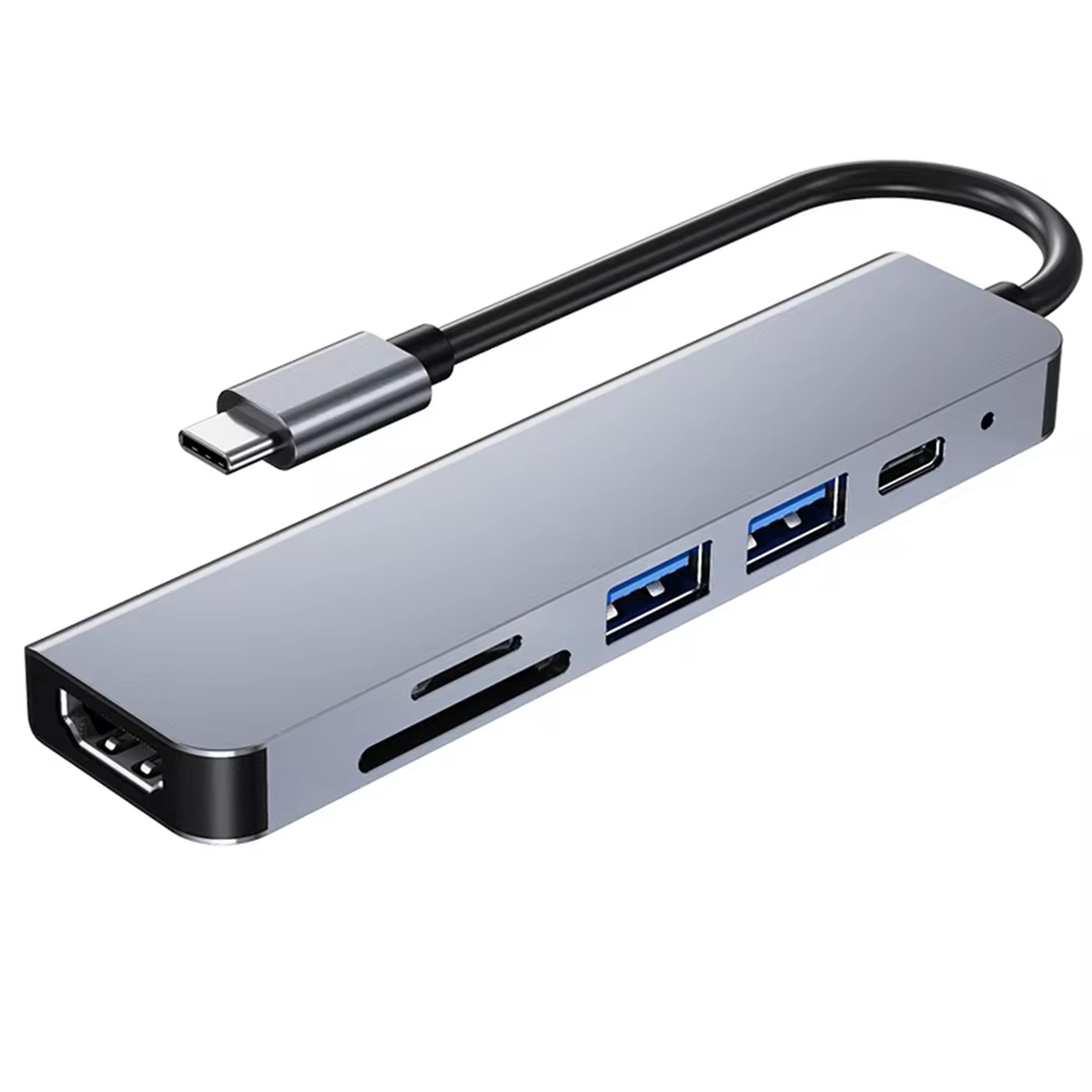 usb-c hub dock for macbook pro & nintendo switch usb type c splitter, hdtv compatible