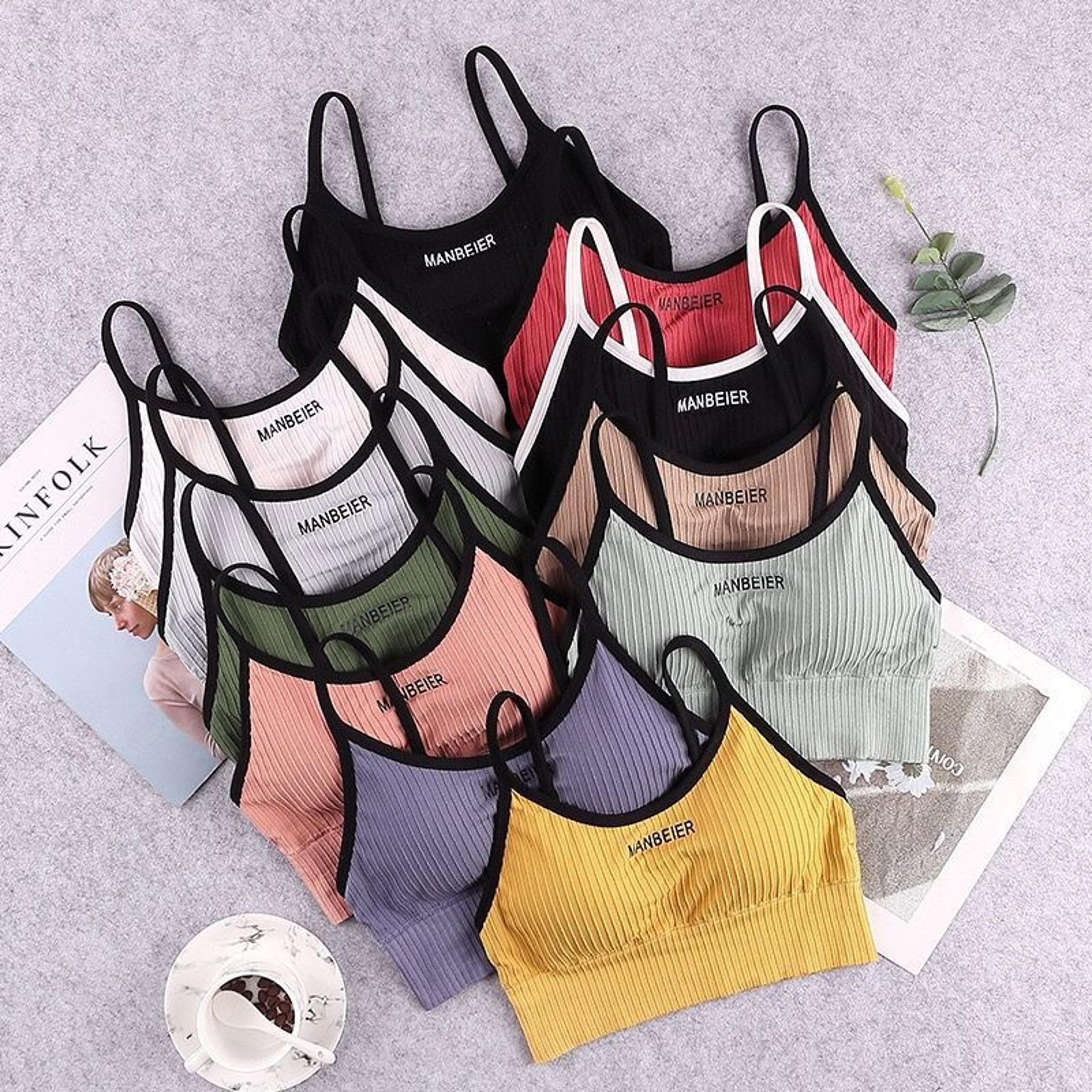 soft cotton sports bra for women comfortable gym crop top for all-day wear