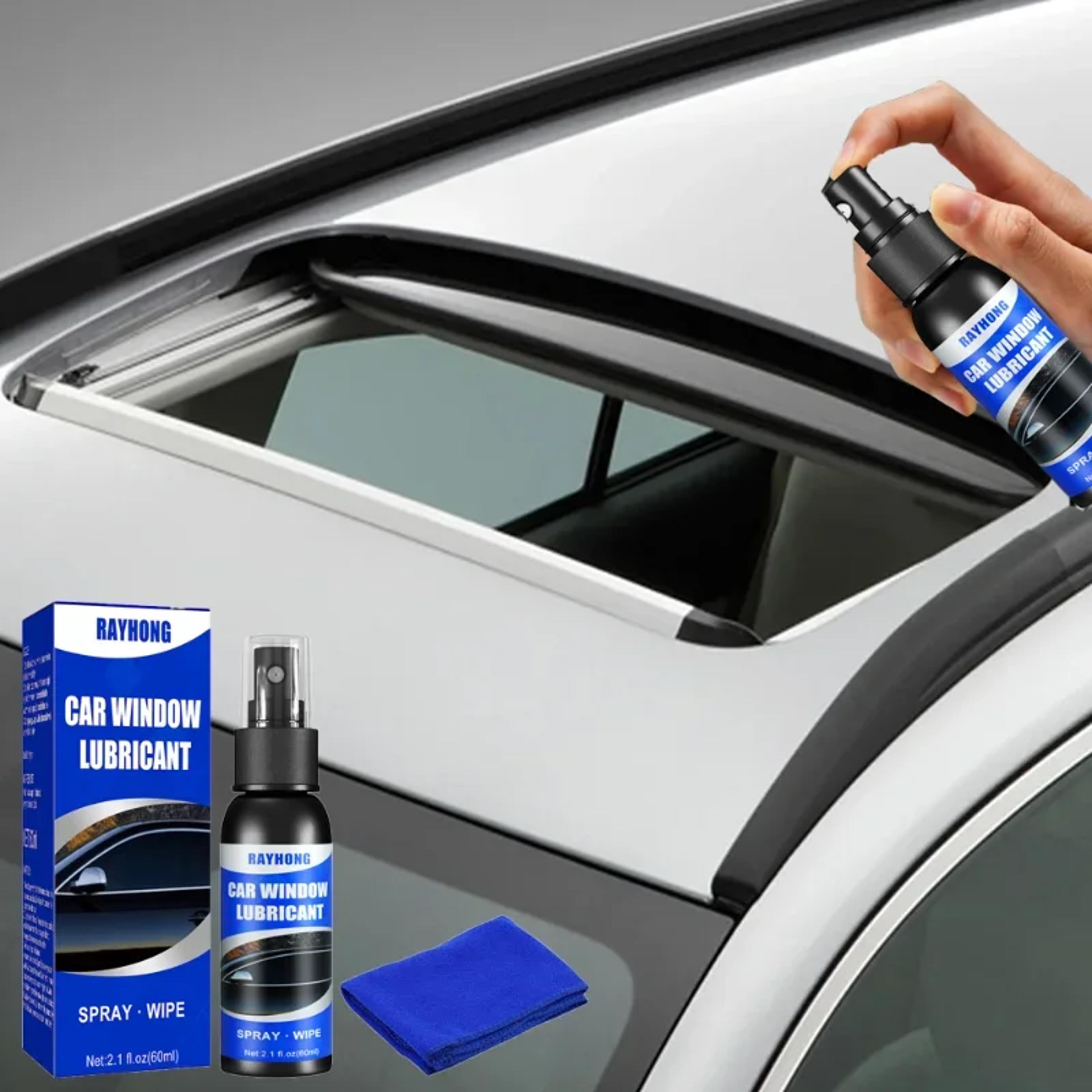 window lubricant for car rubber strip softening maintenance & noise elimination