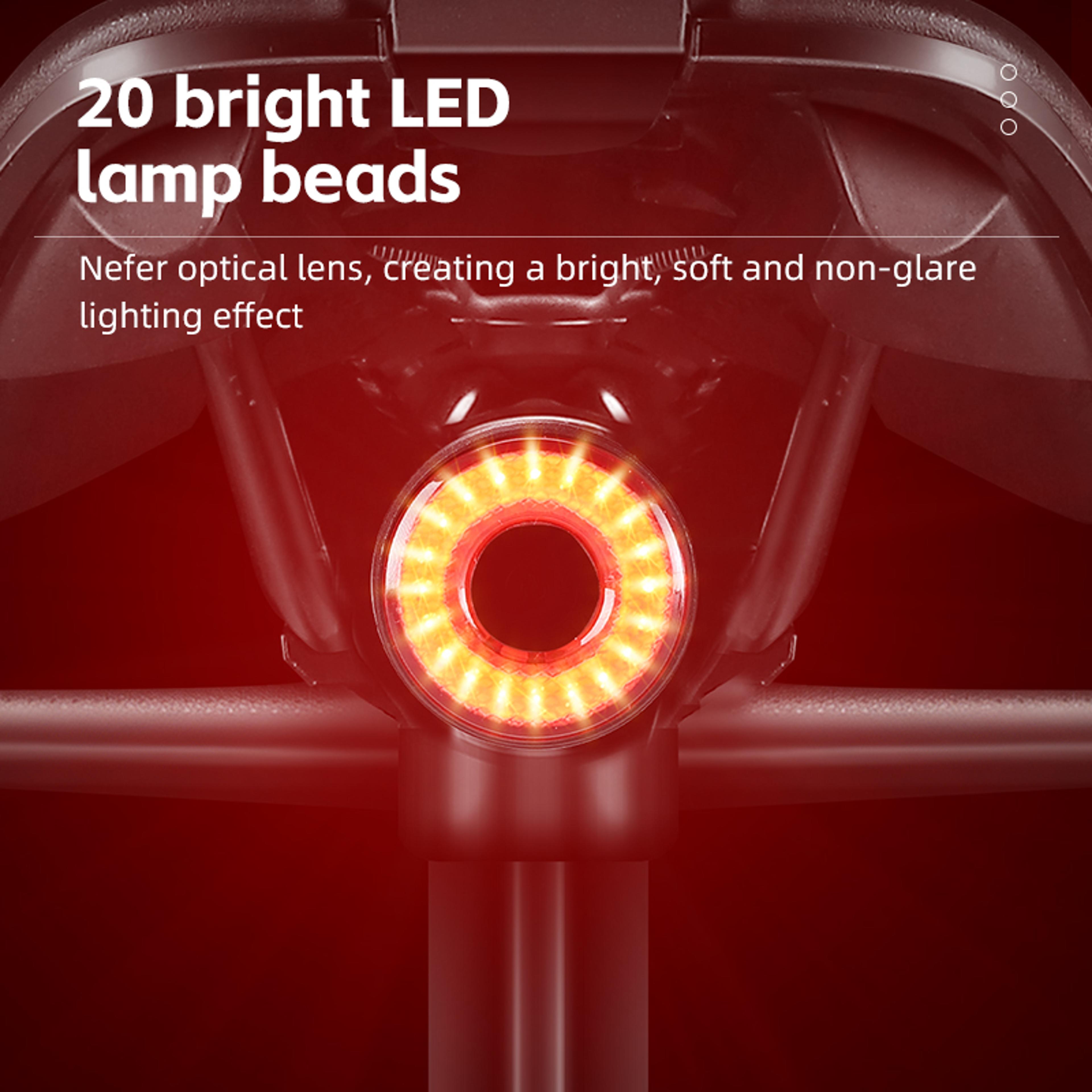 smart sensing bike tail light waterproof, type-c charging, led taillight for mtb & road bikes