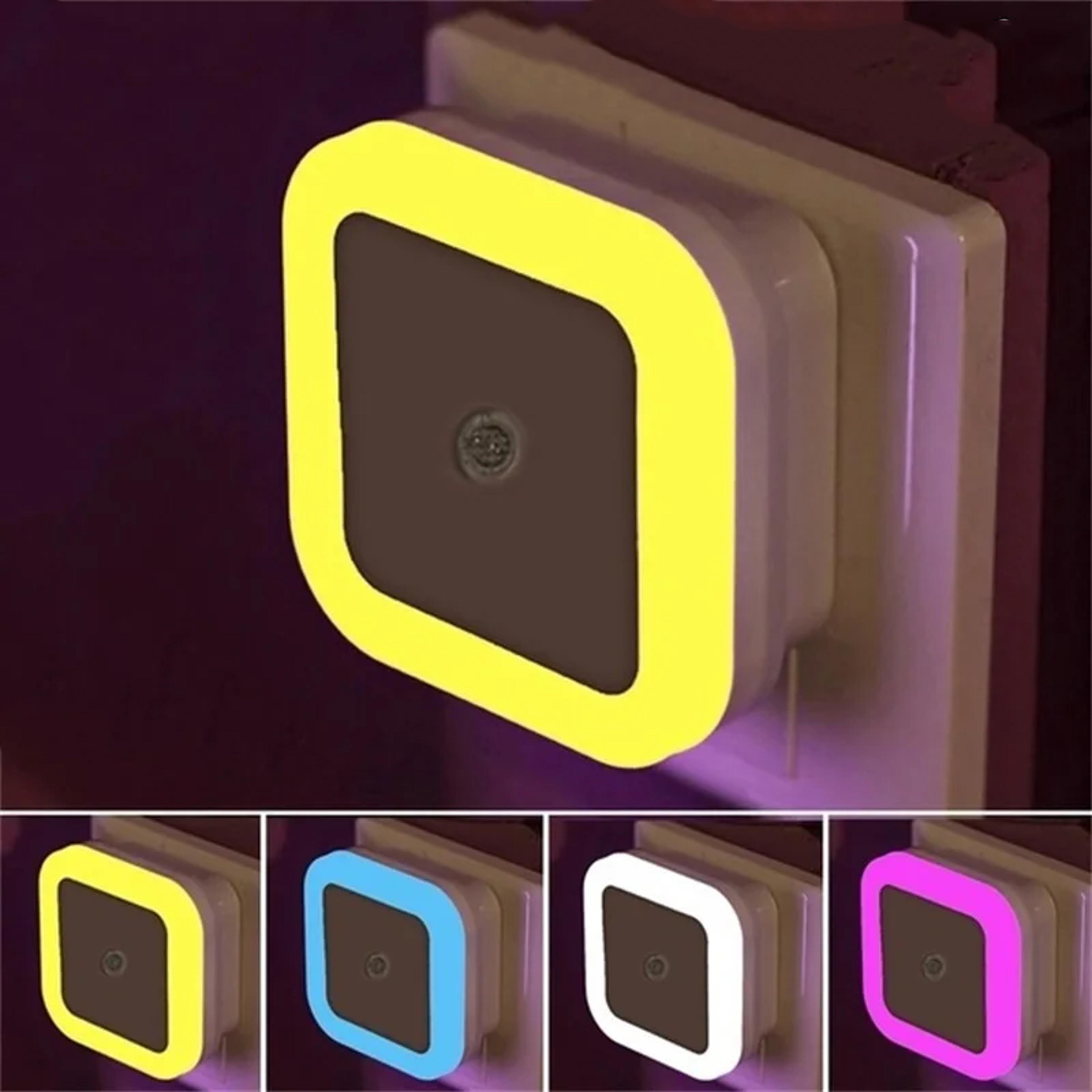 wireless led night light with sensor mini us plug night light for bedroom, living room & kids rooms