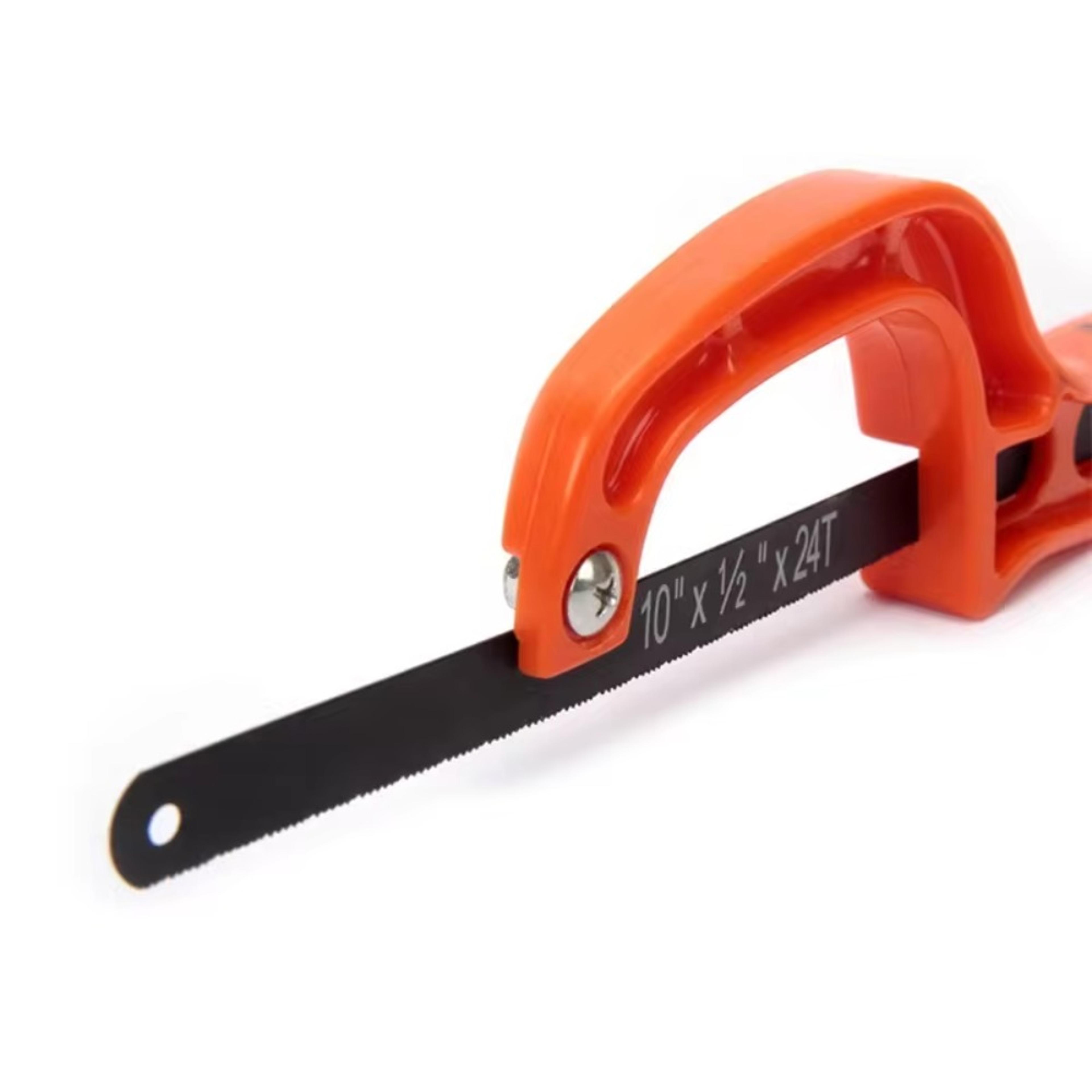 multi-function hand saw tool for wood, plastic, metal, and gypsum board cutting compact and versatile