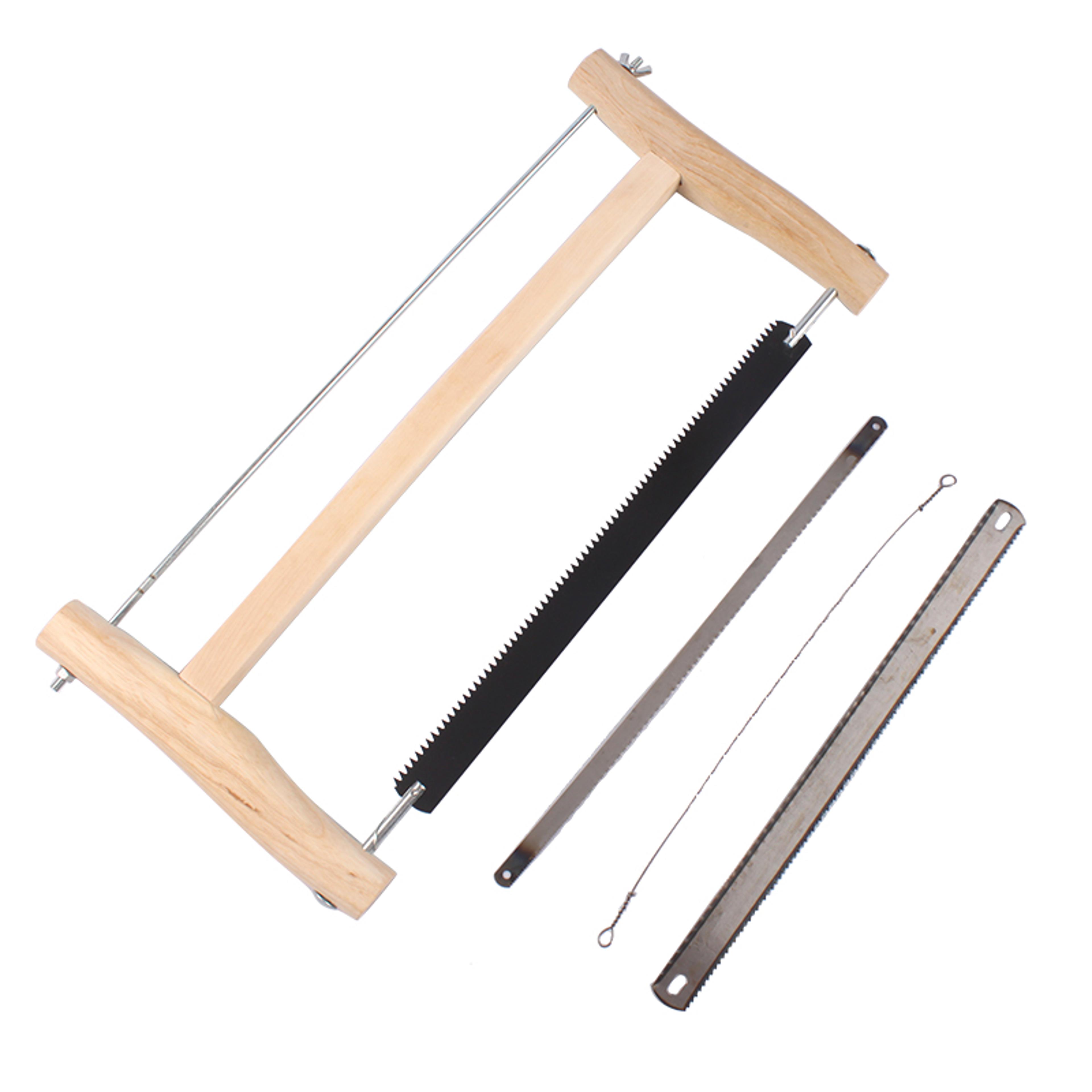 frame saw blade with replacement blades for woodworking precision wood cutting tool