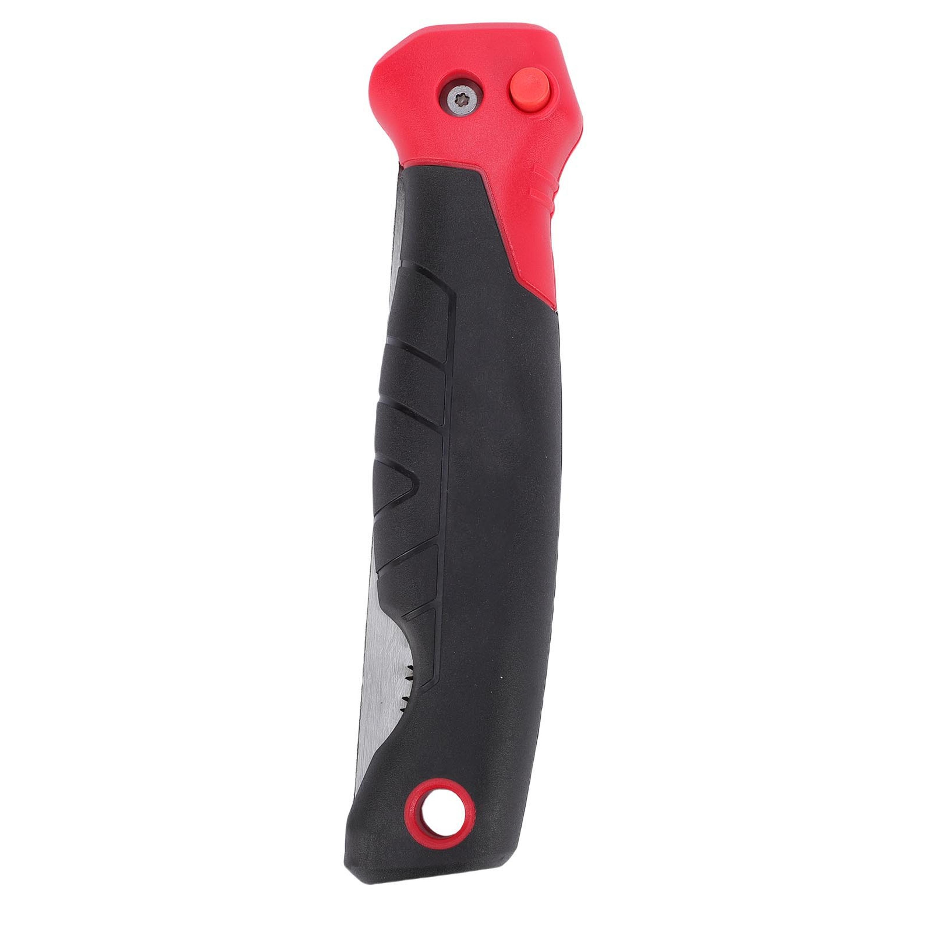 foldable plasterboard saw steel blade, portable hand saw with plastic handle for outdoor use