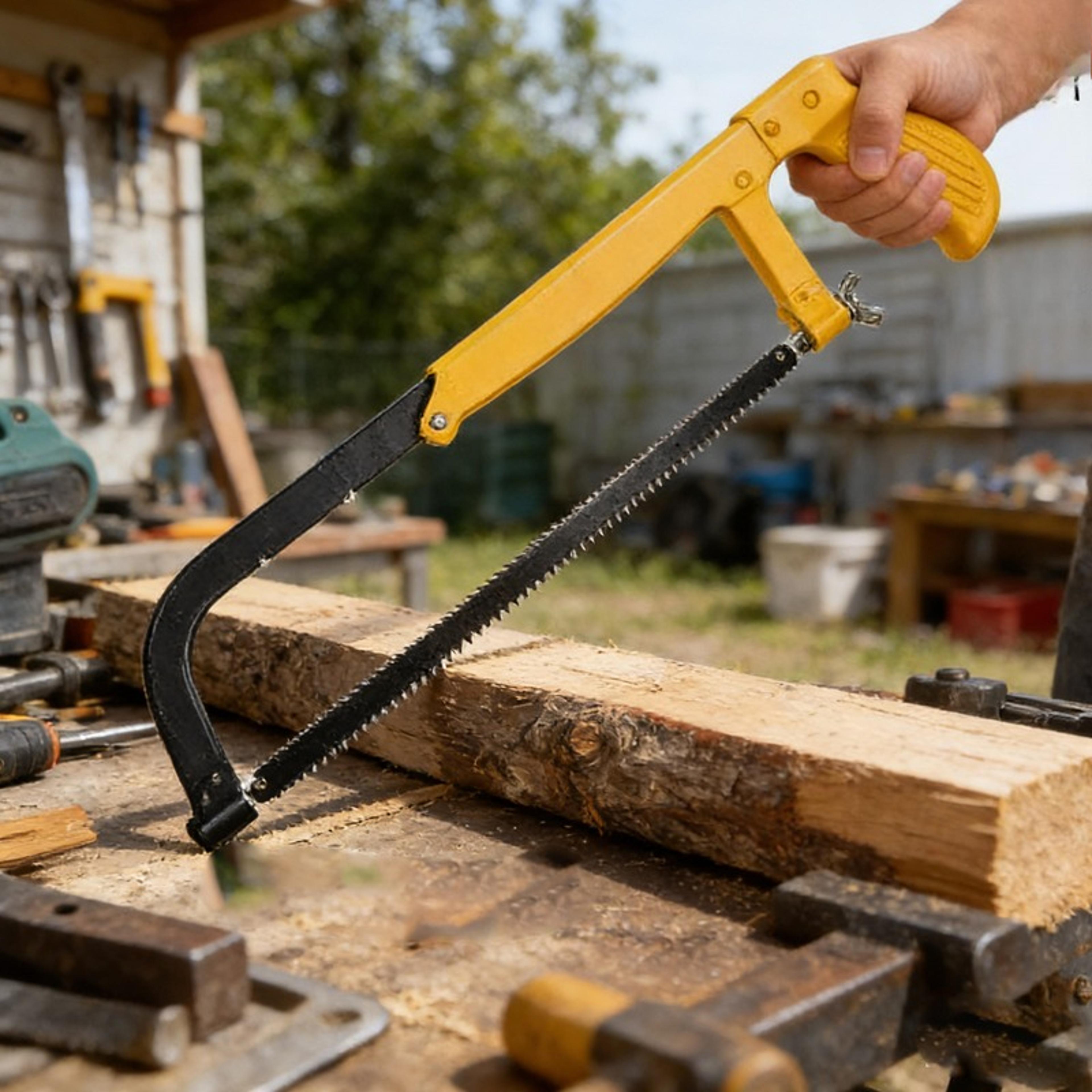 adjustable handheld woodworking saw for fast, precise cutting
