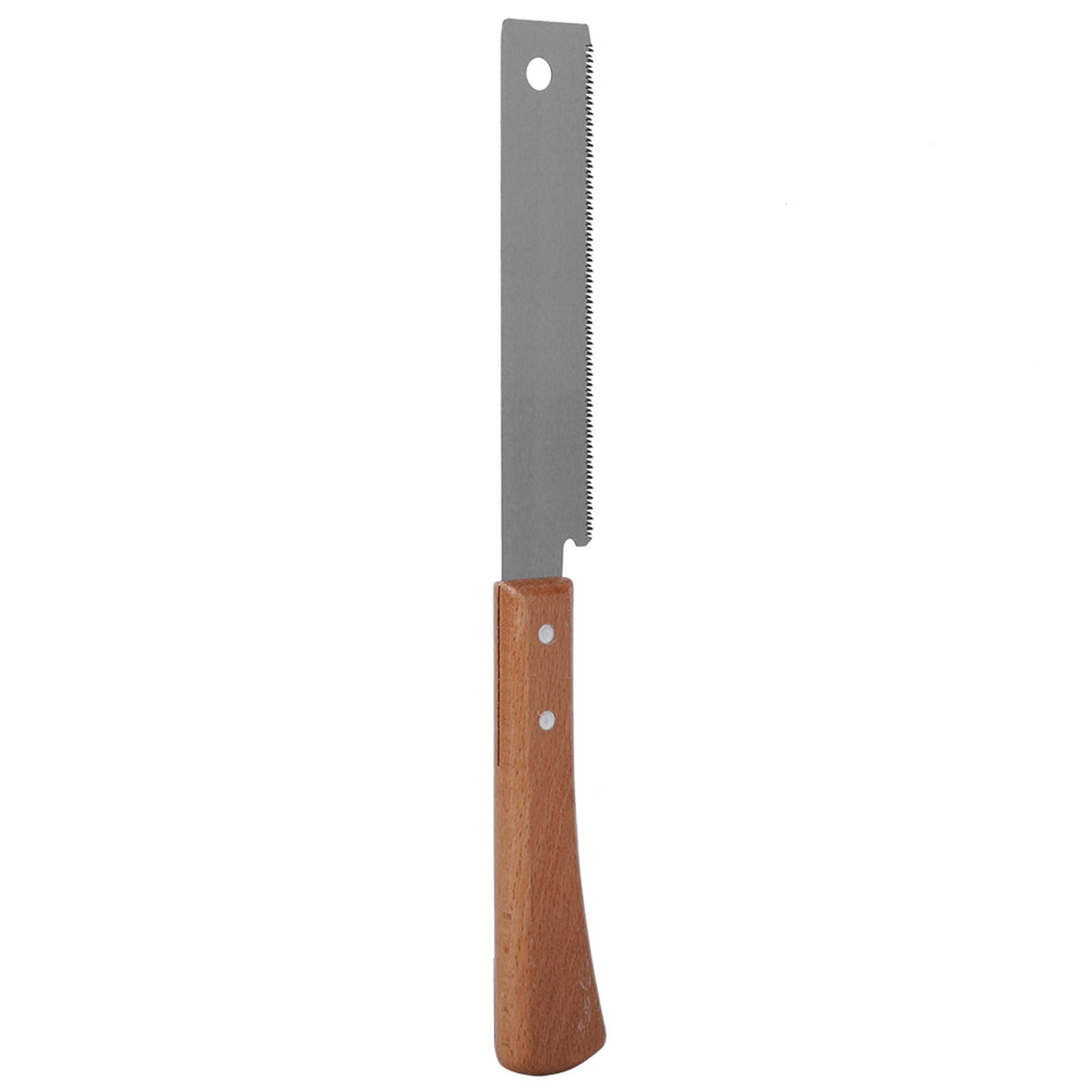 compact wood hand saw wooden handle precision cutting tool for woodworking