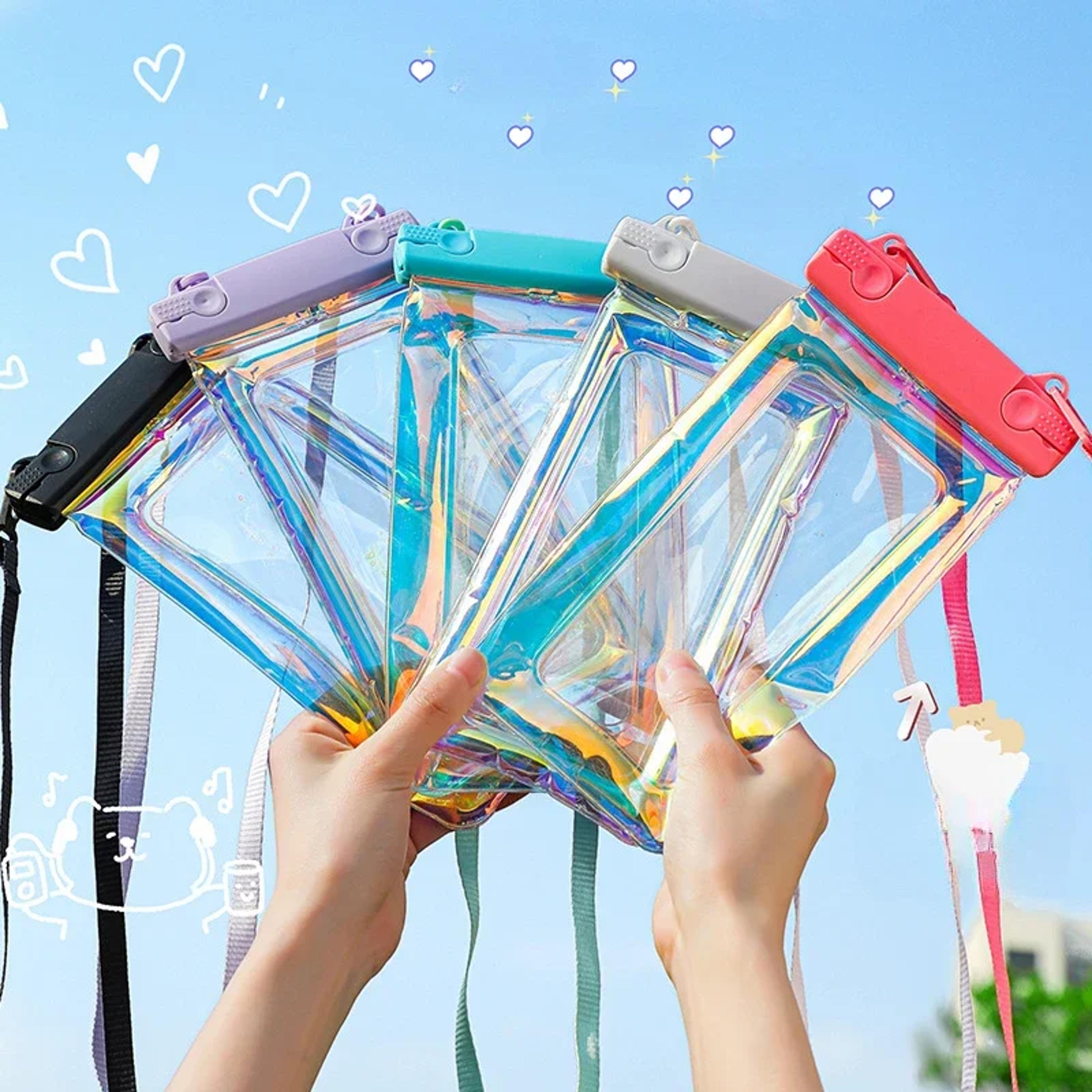 universal waterproof phone case for swimming and beach trips