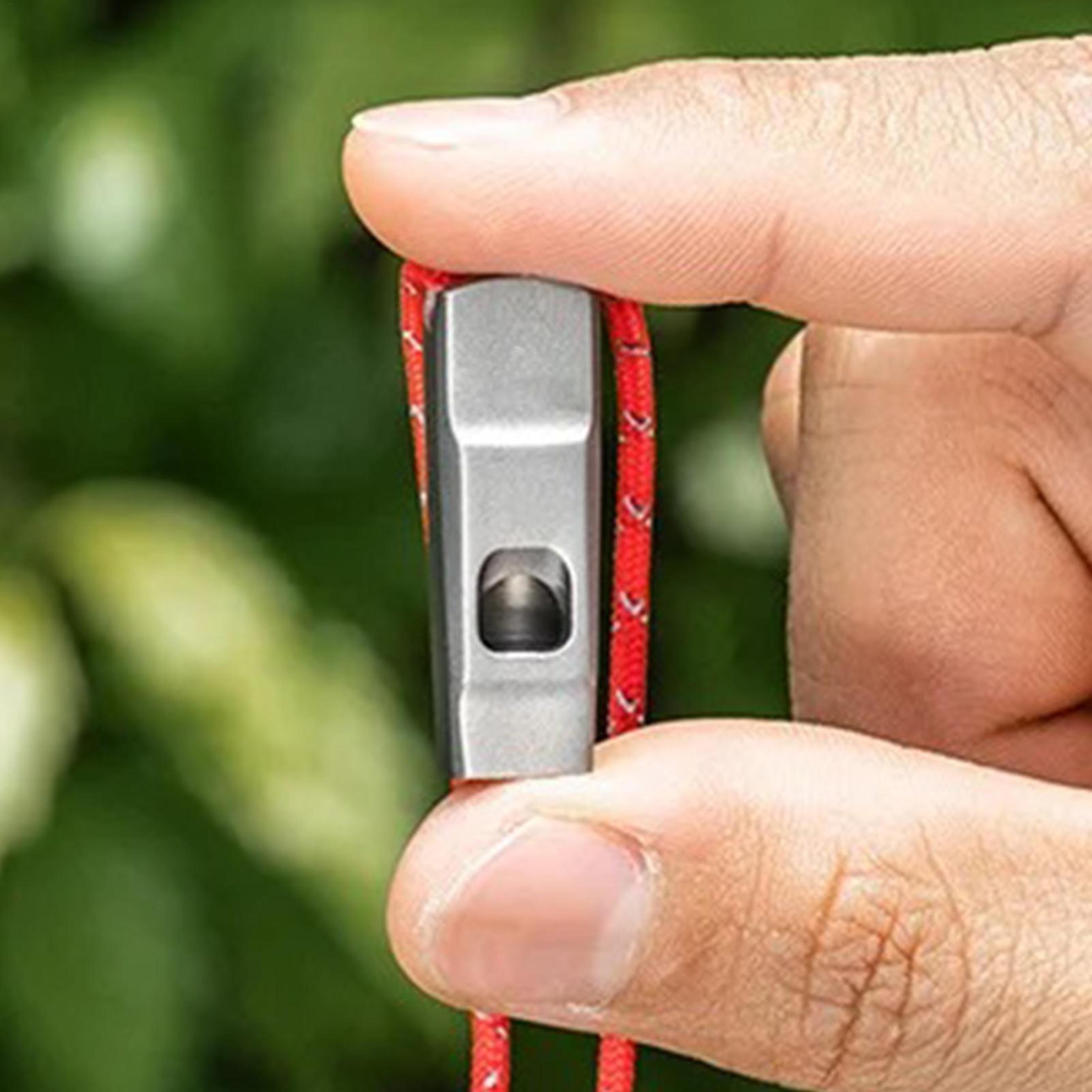 loud survival whistle waterproof emergency safety whistle with lanyard for outdoor adventures