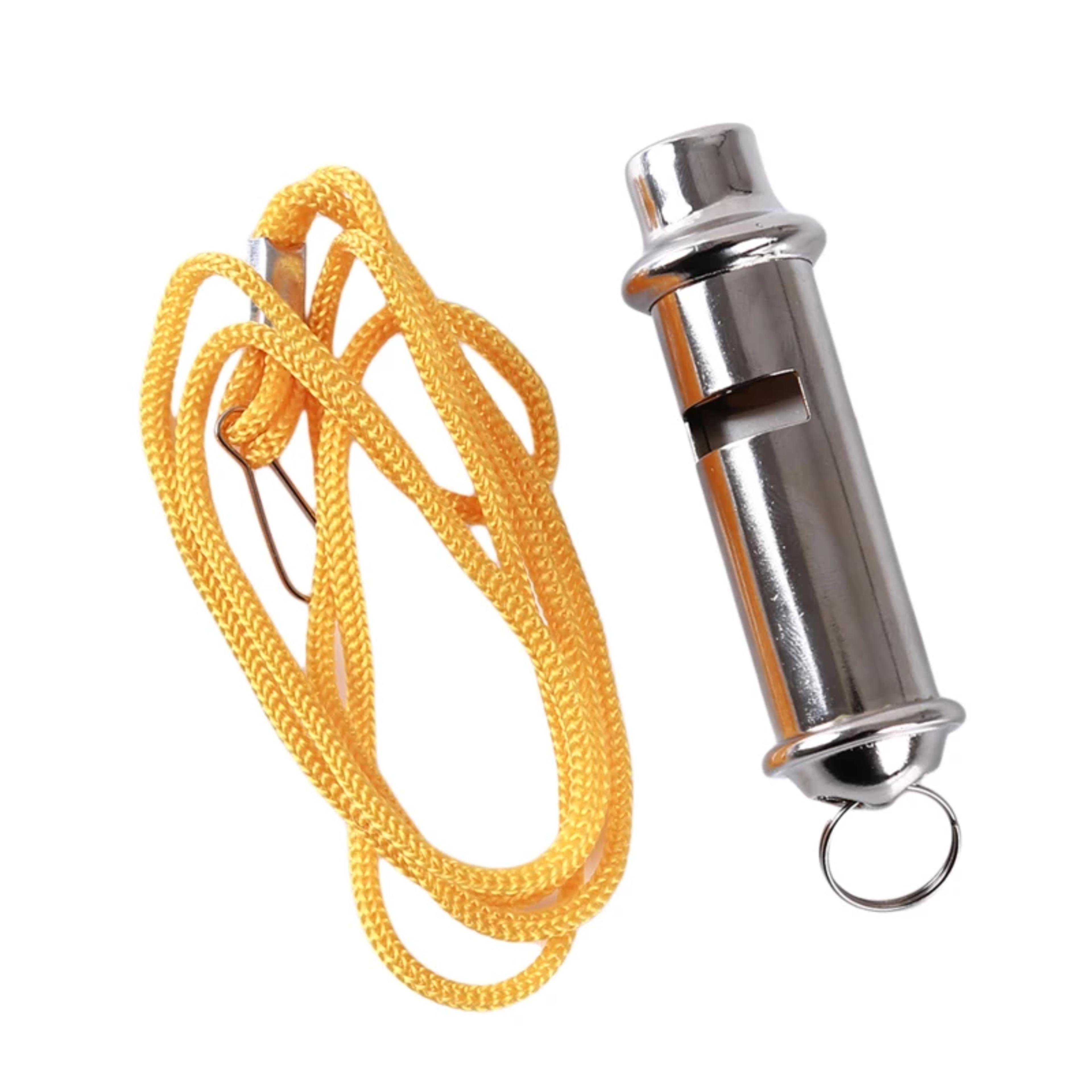 high frequency stainless steel whistle for sports, emergency & traffic command