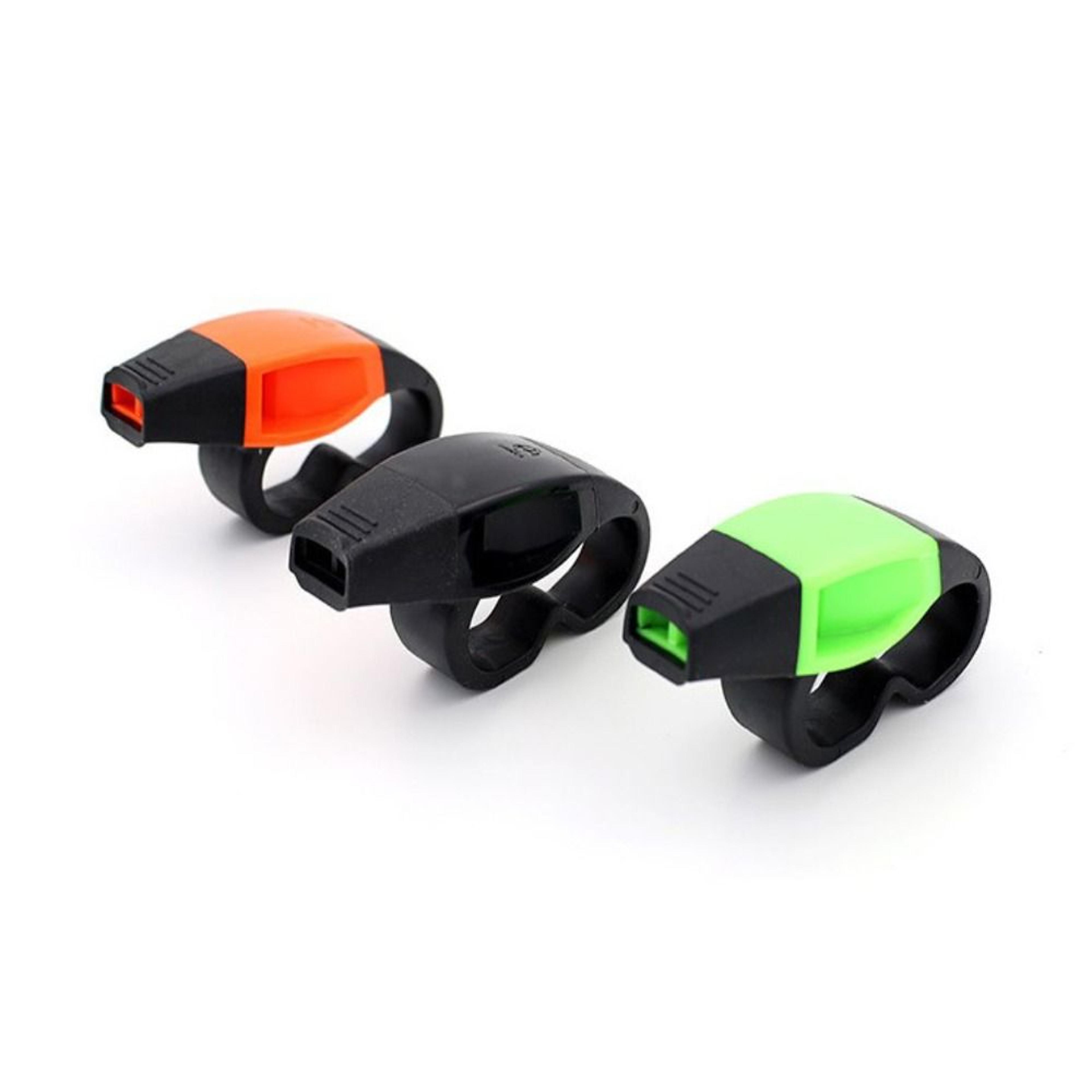 premium loud sound pvc hand whistle durable, portable survival & training accessory
