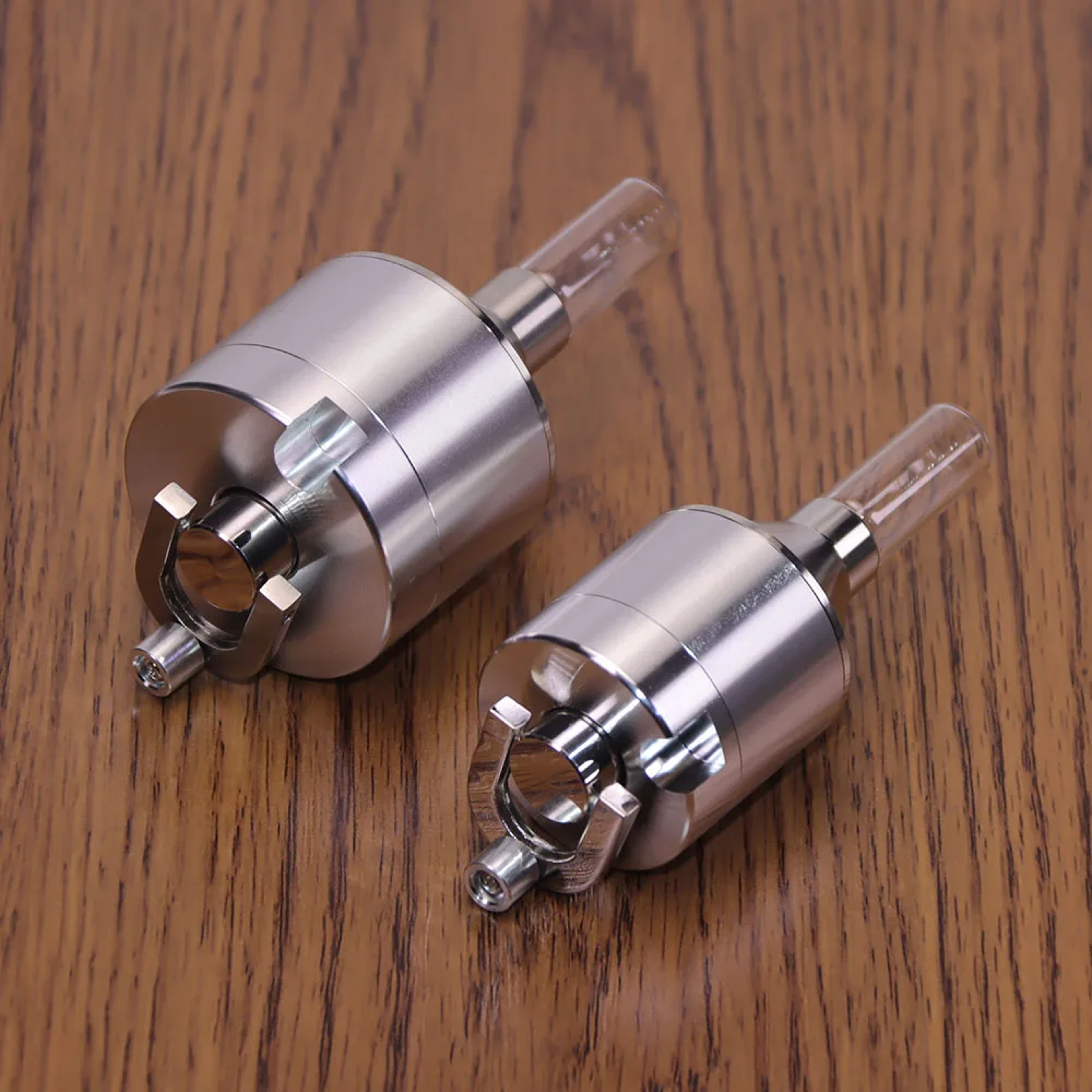 hand operated spice grinder pepper mill for fresh spices, tea, herbs & flower powder