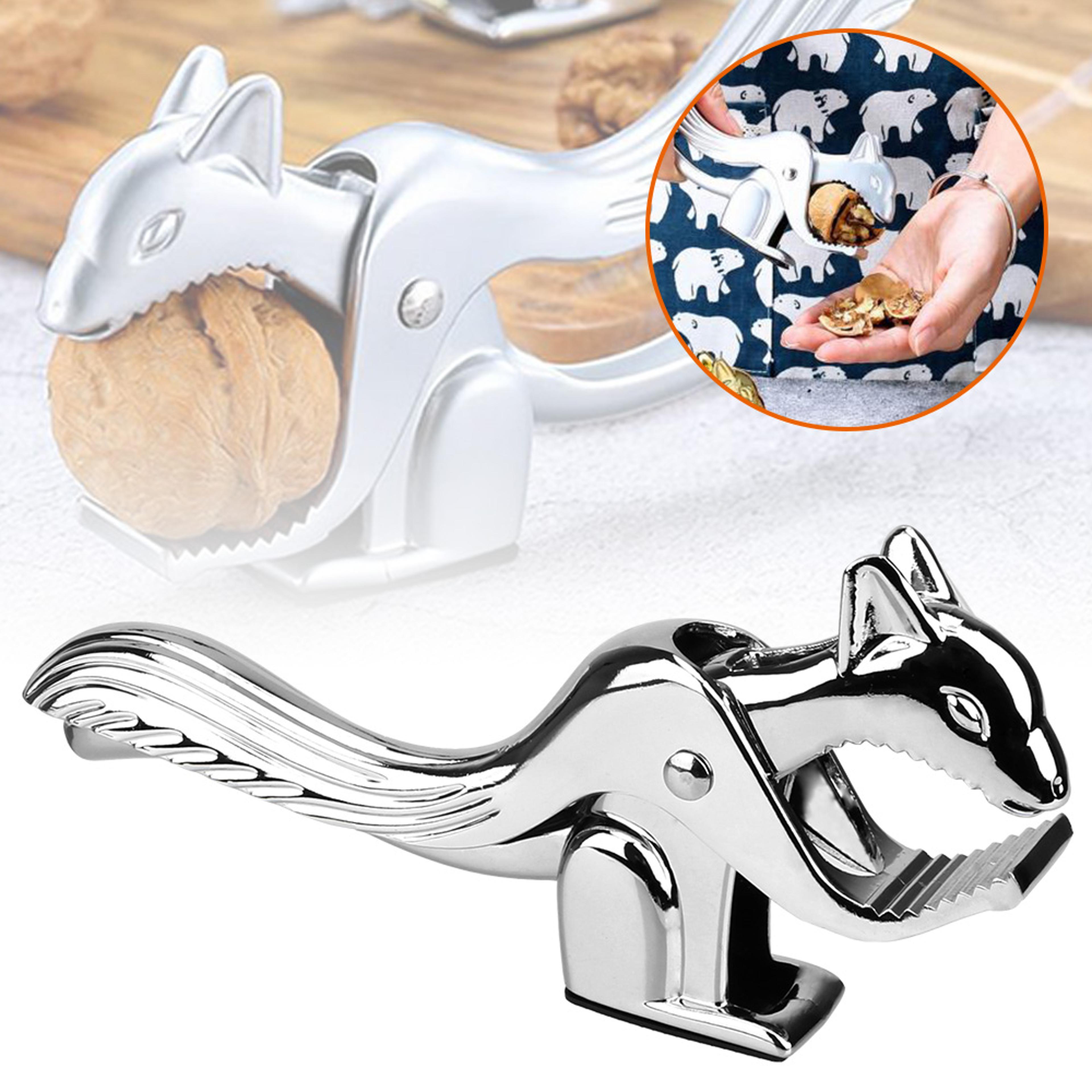 nutcracker squirrel shape opener for pecan, walnut, almond, and hazelnuts multi-function cracker tool