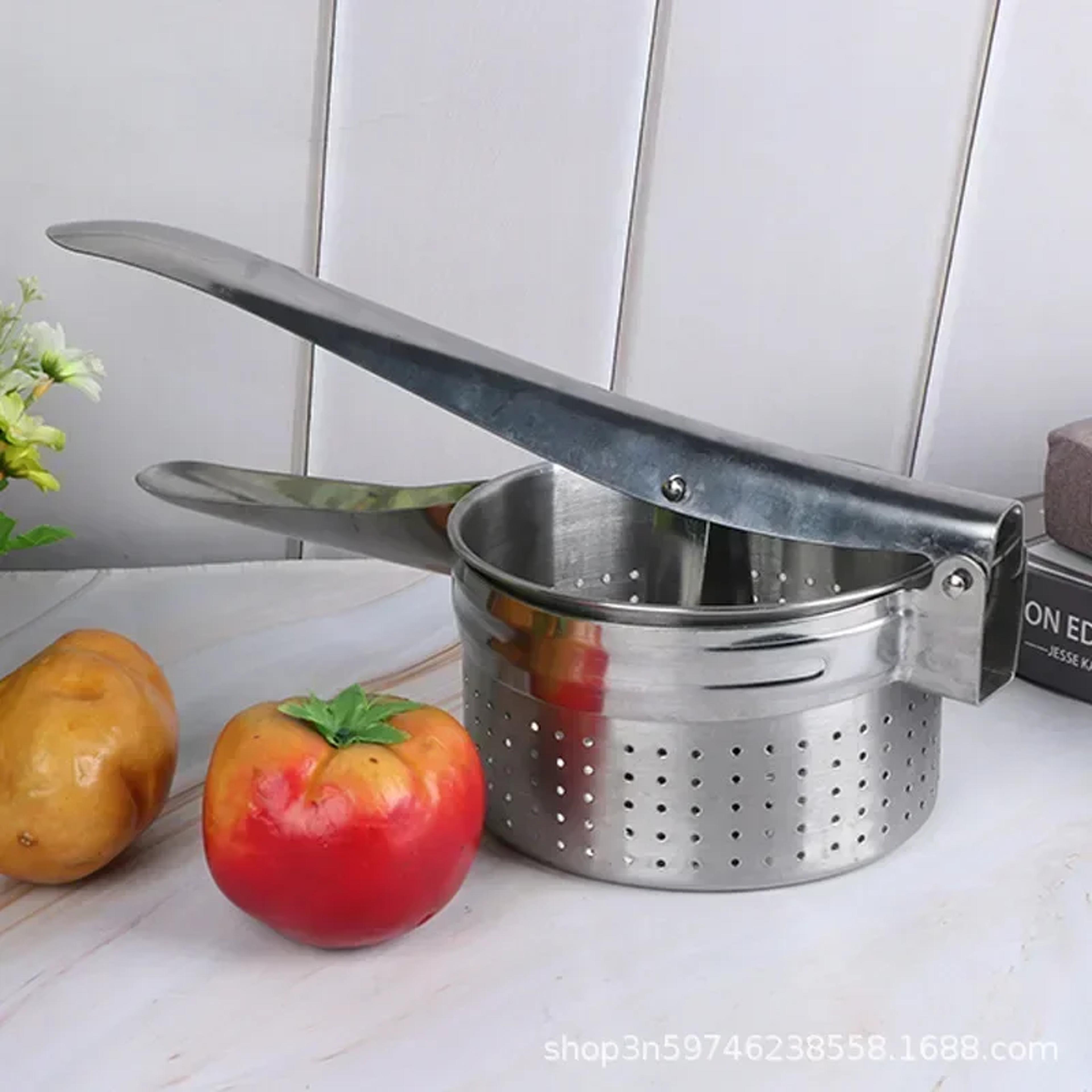 stainless steel lemon squeezer manual citrus press heavy duty kitchen juicer