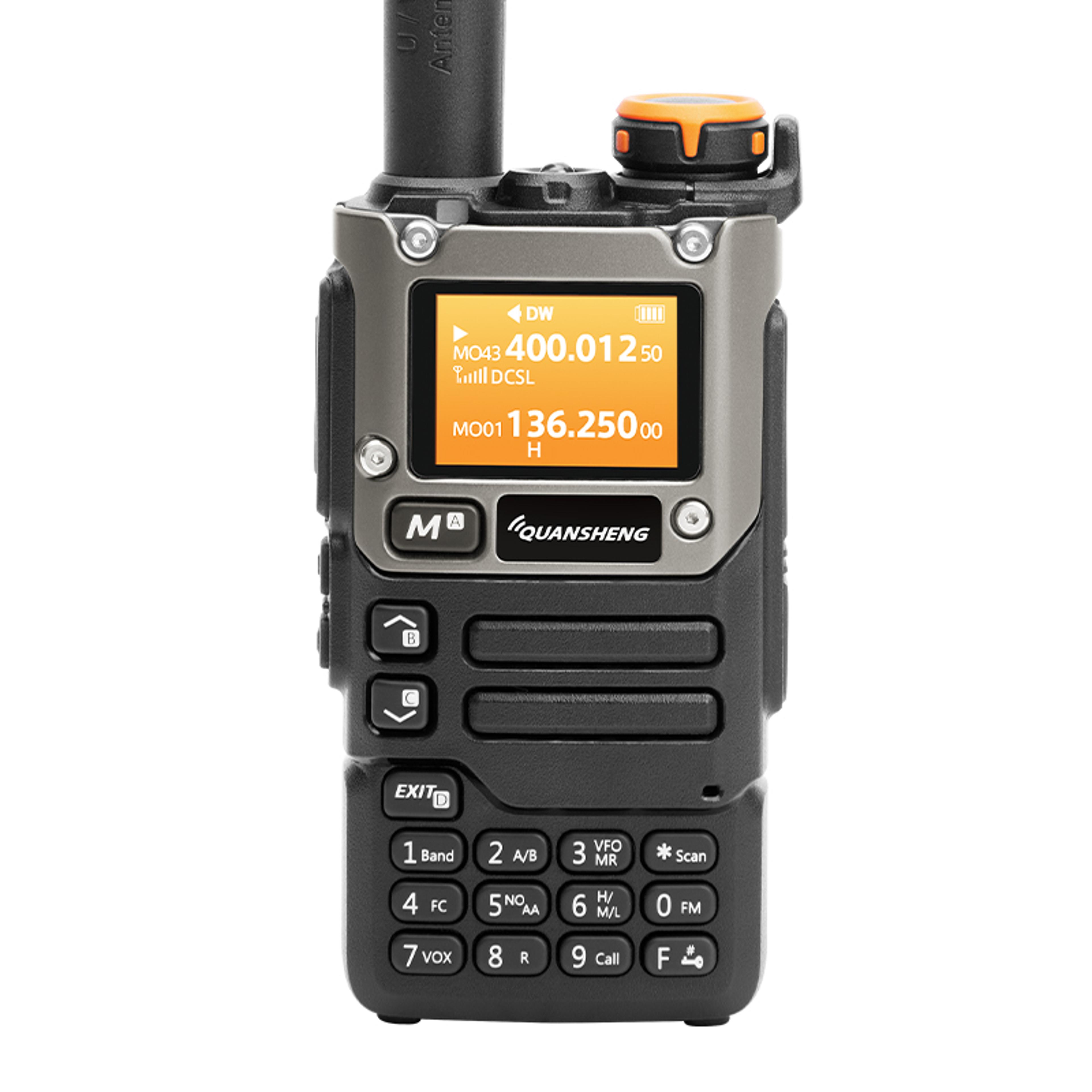 multi-band two-way radio & type c charging