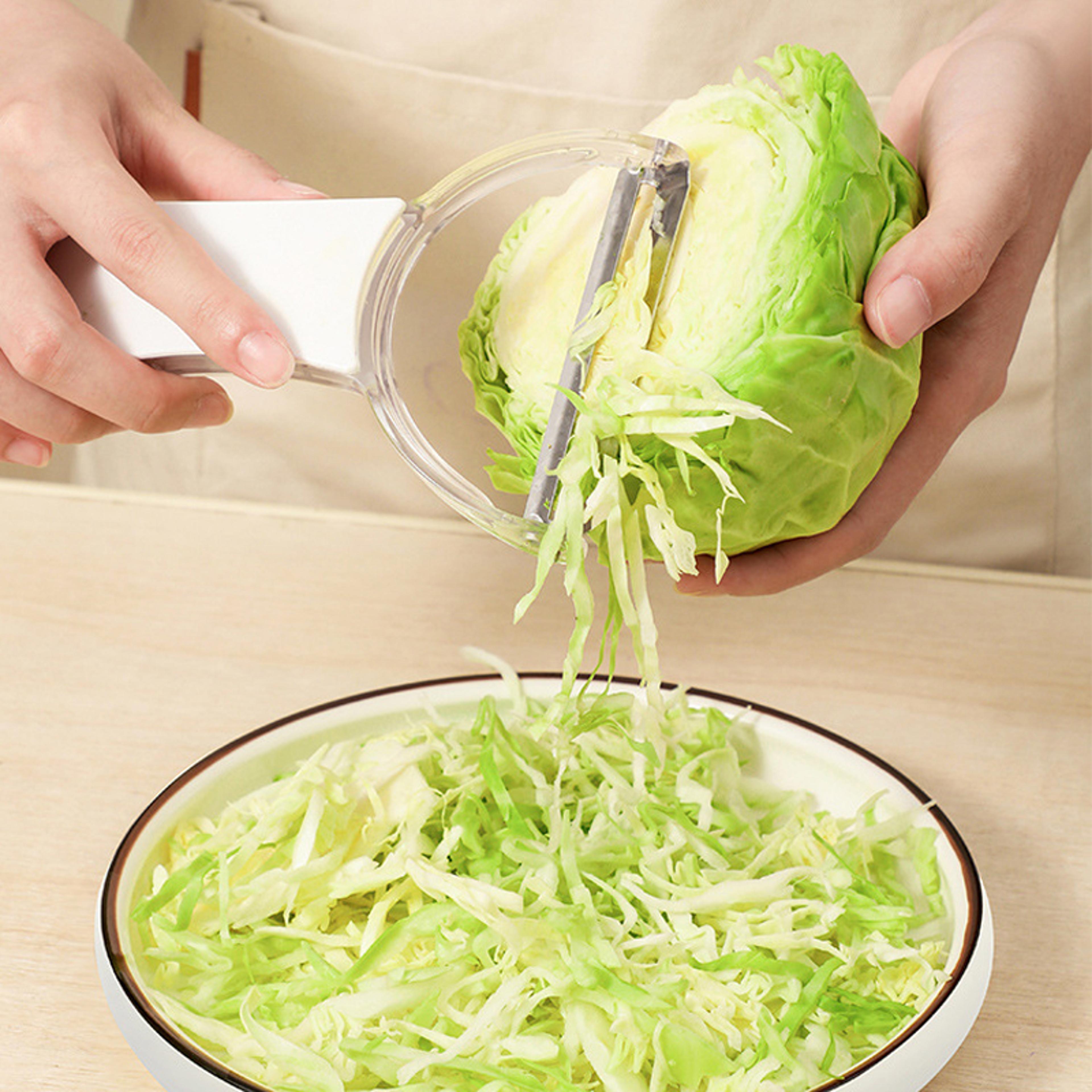 stainless steel manual cabbage shredder and vegetable slicer