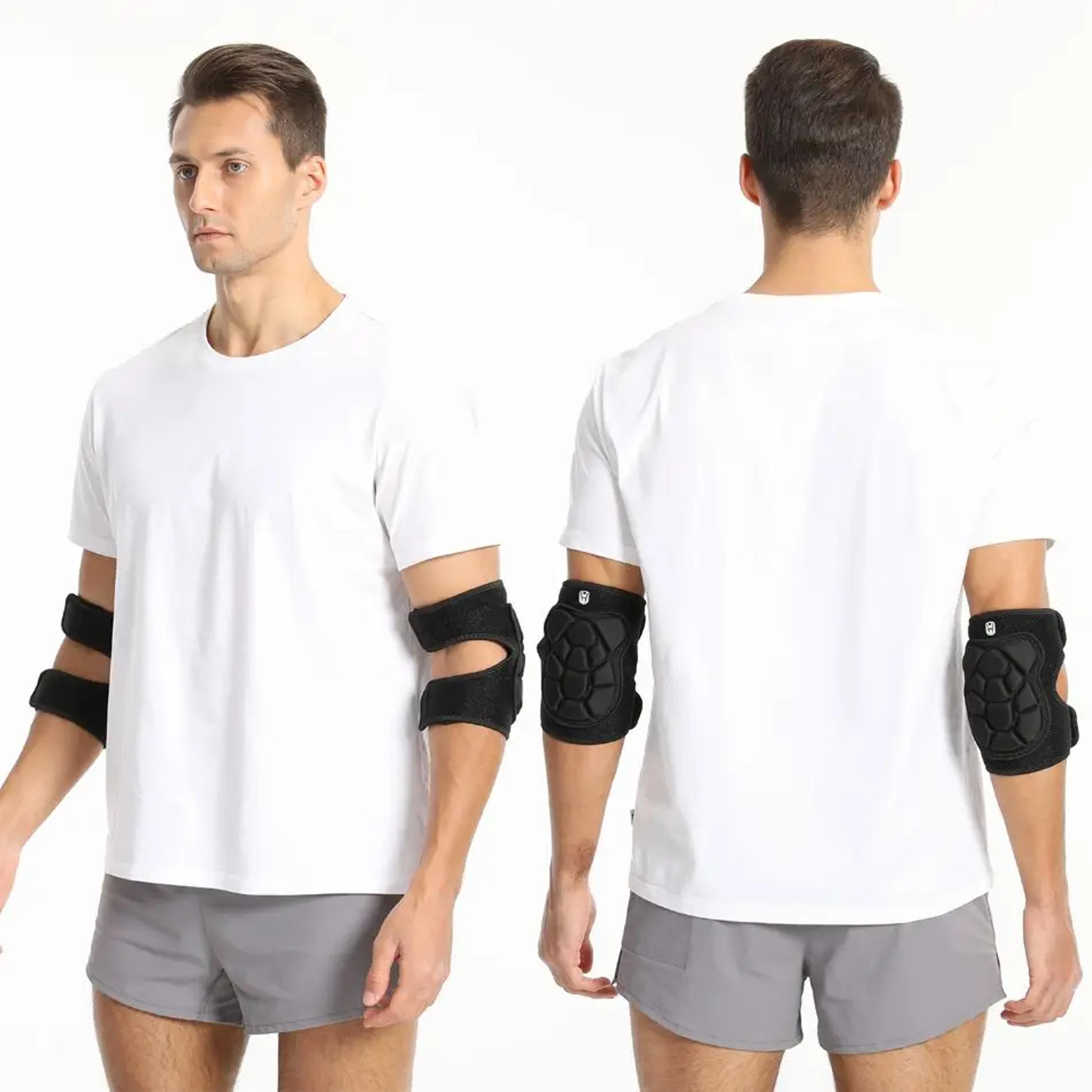 thickened elbow pads for skiing, skating & tactical training protective gear for adults and children