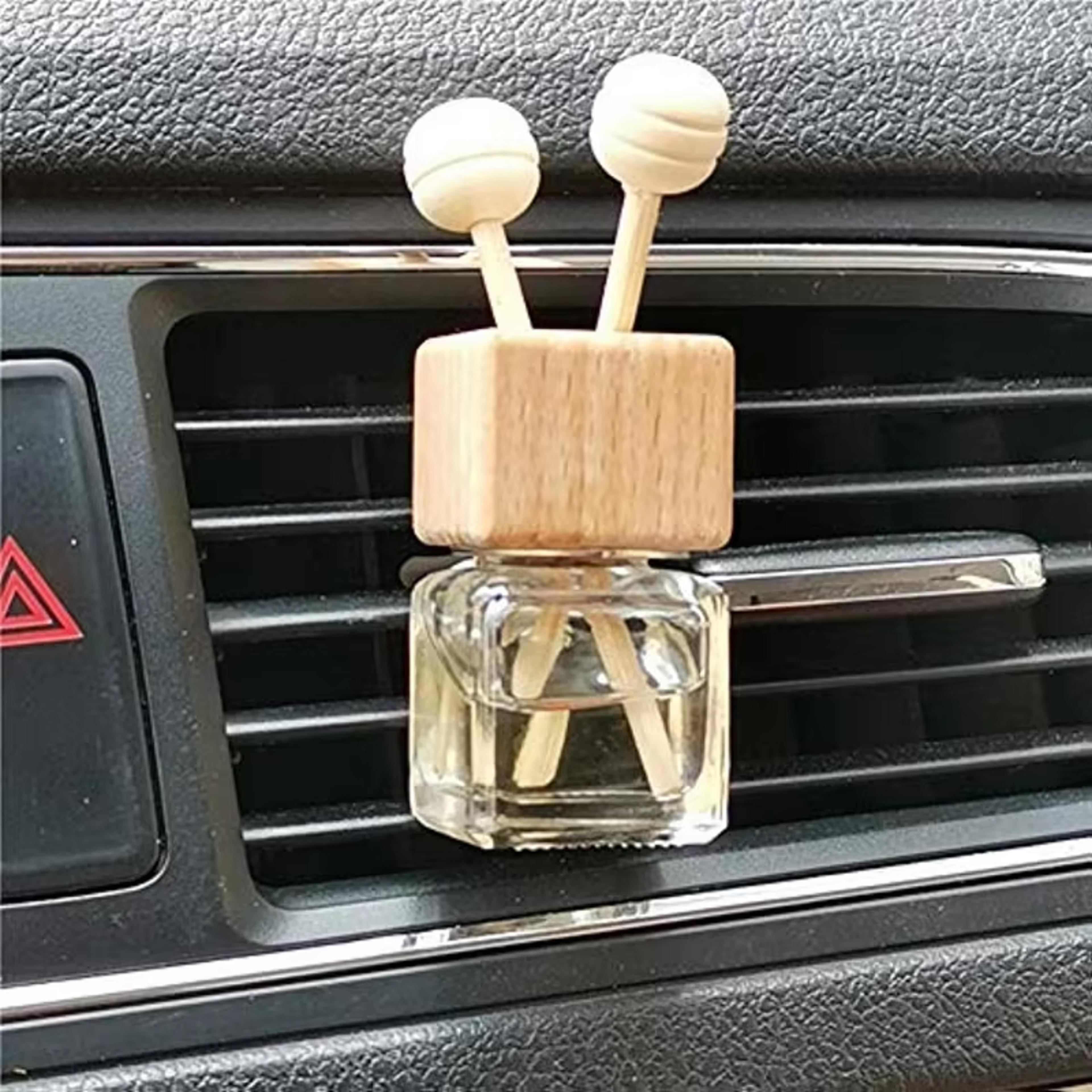 aromatherapy car diffuser bottle essential oil diffuser bottle for car, natural air purifier & fragrance ornament