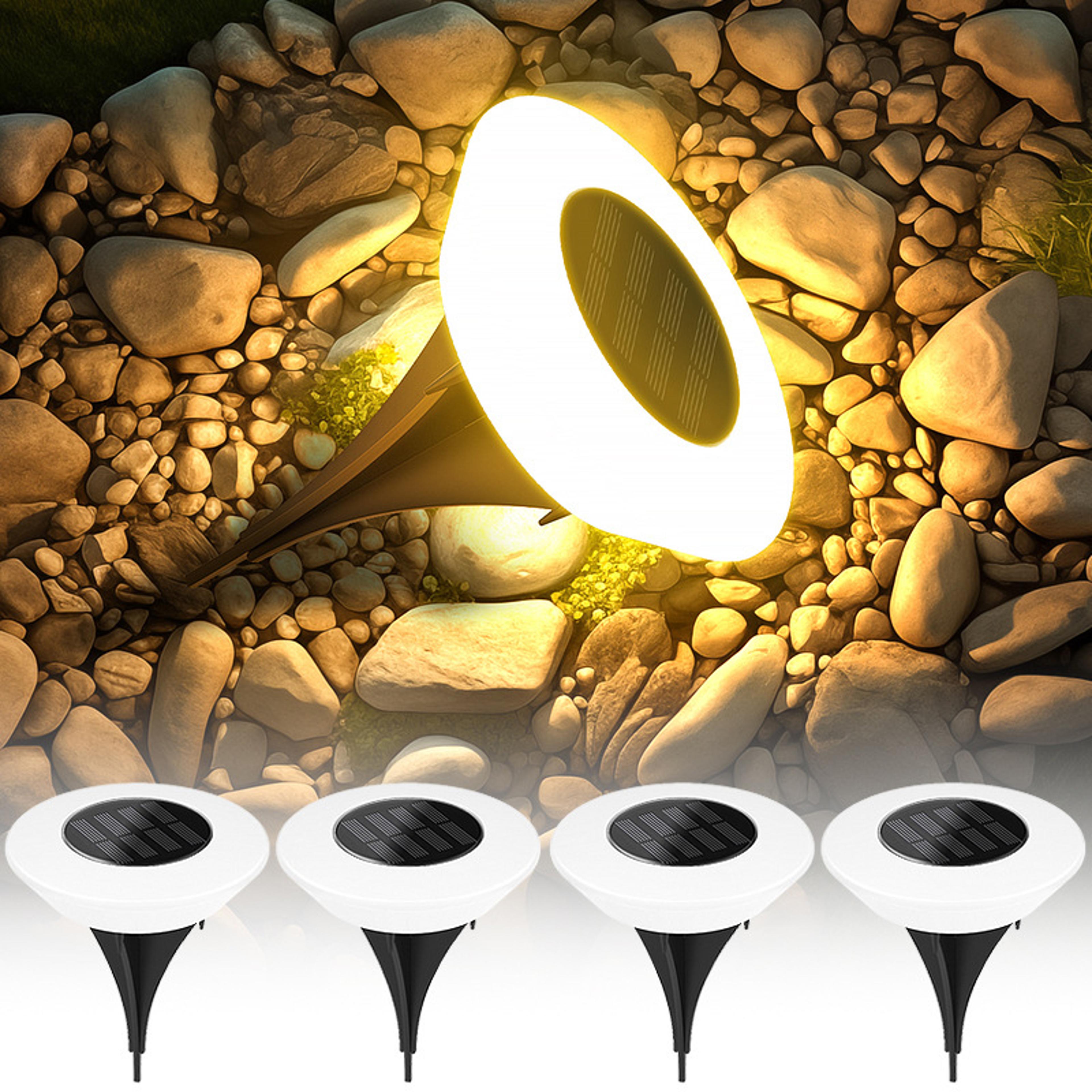 solar outdoor lights led waterproof lawn lamp garden & patio lighting for yard, driveway, and summer decor