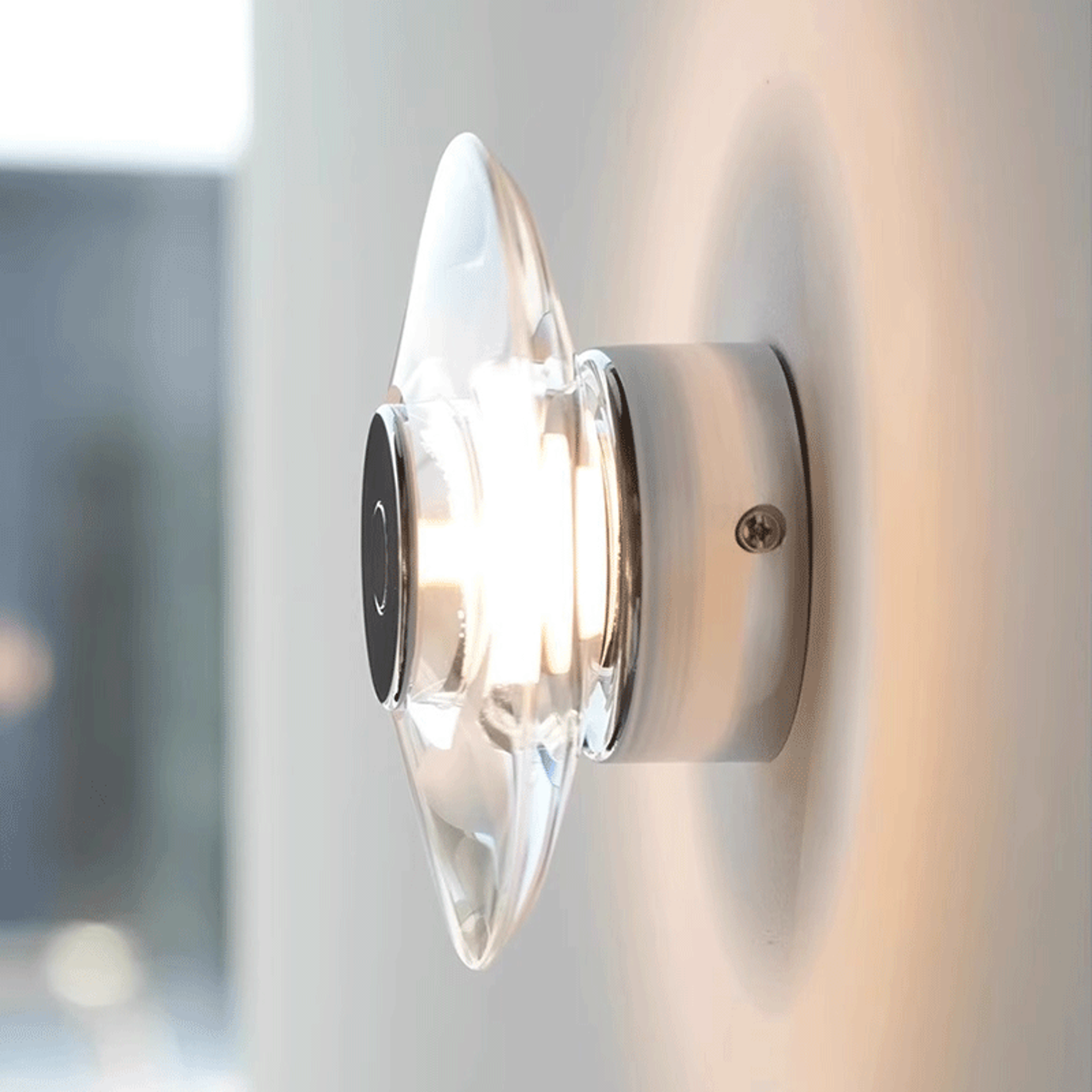 modern led wall sconce crystal round wall lamp for bedroom living room hallway decor