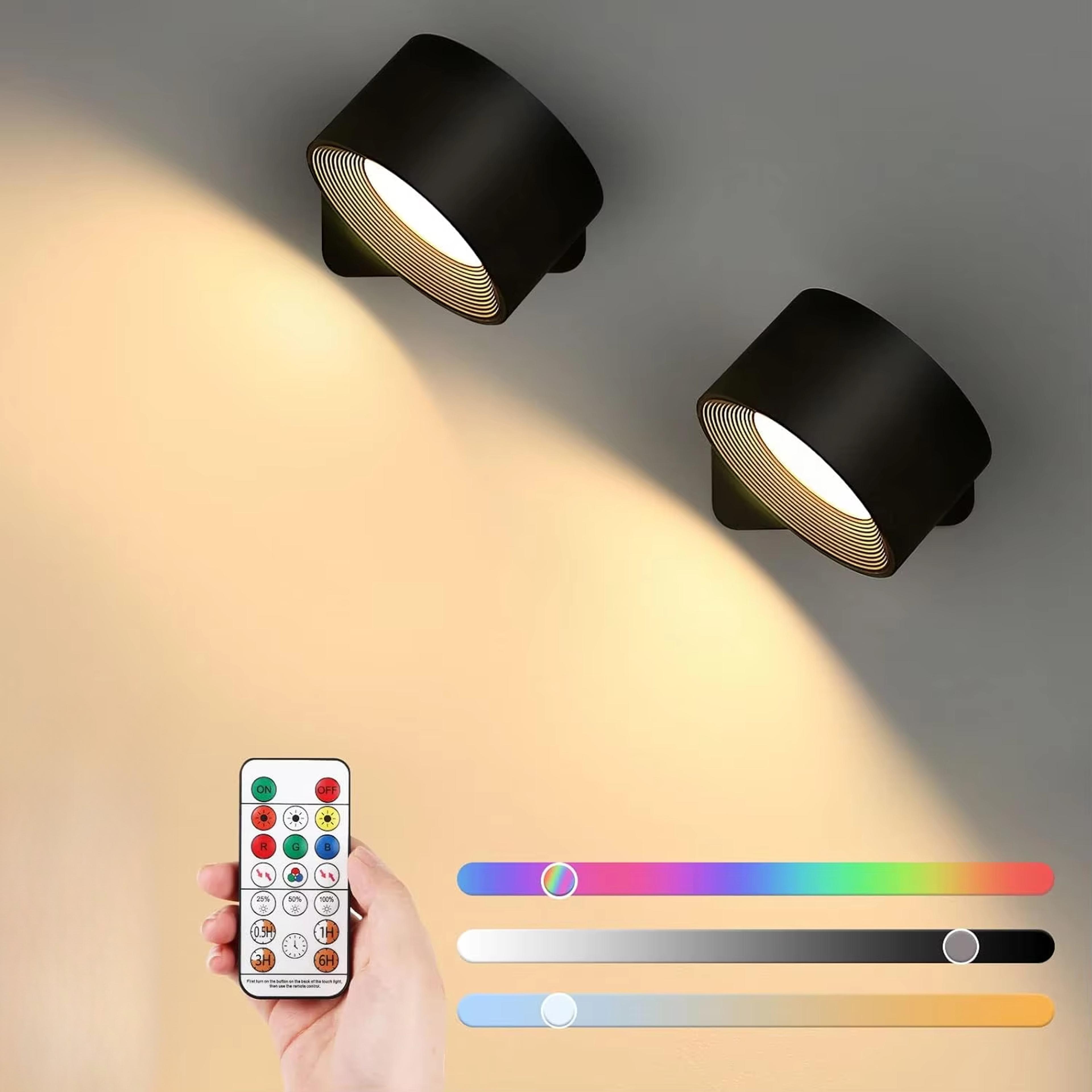 lumirotate rechargeable wall lamp wireless wall sconce