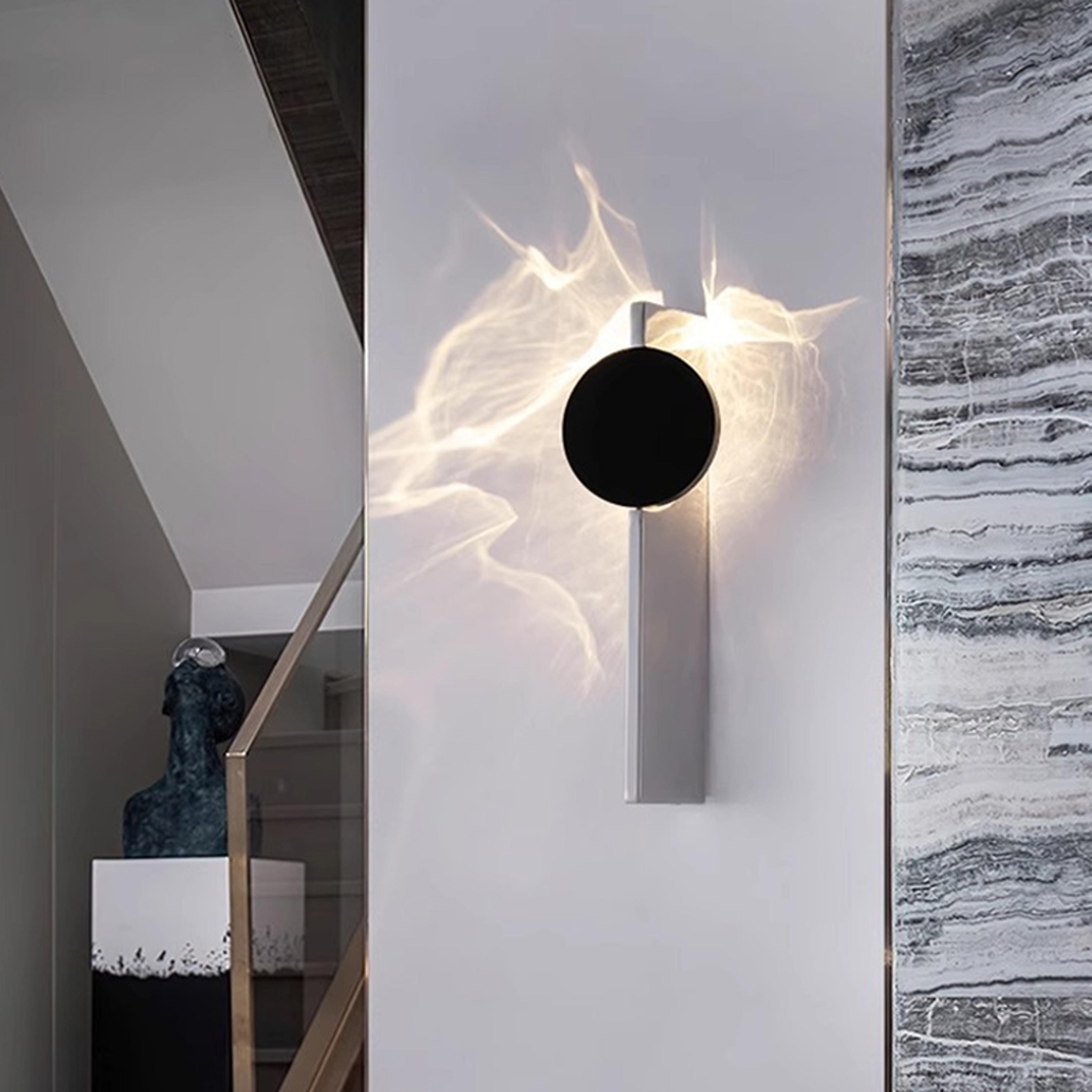 modern led wall sconce decorative corrugated wall light for living room hallway bedroom