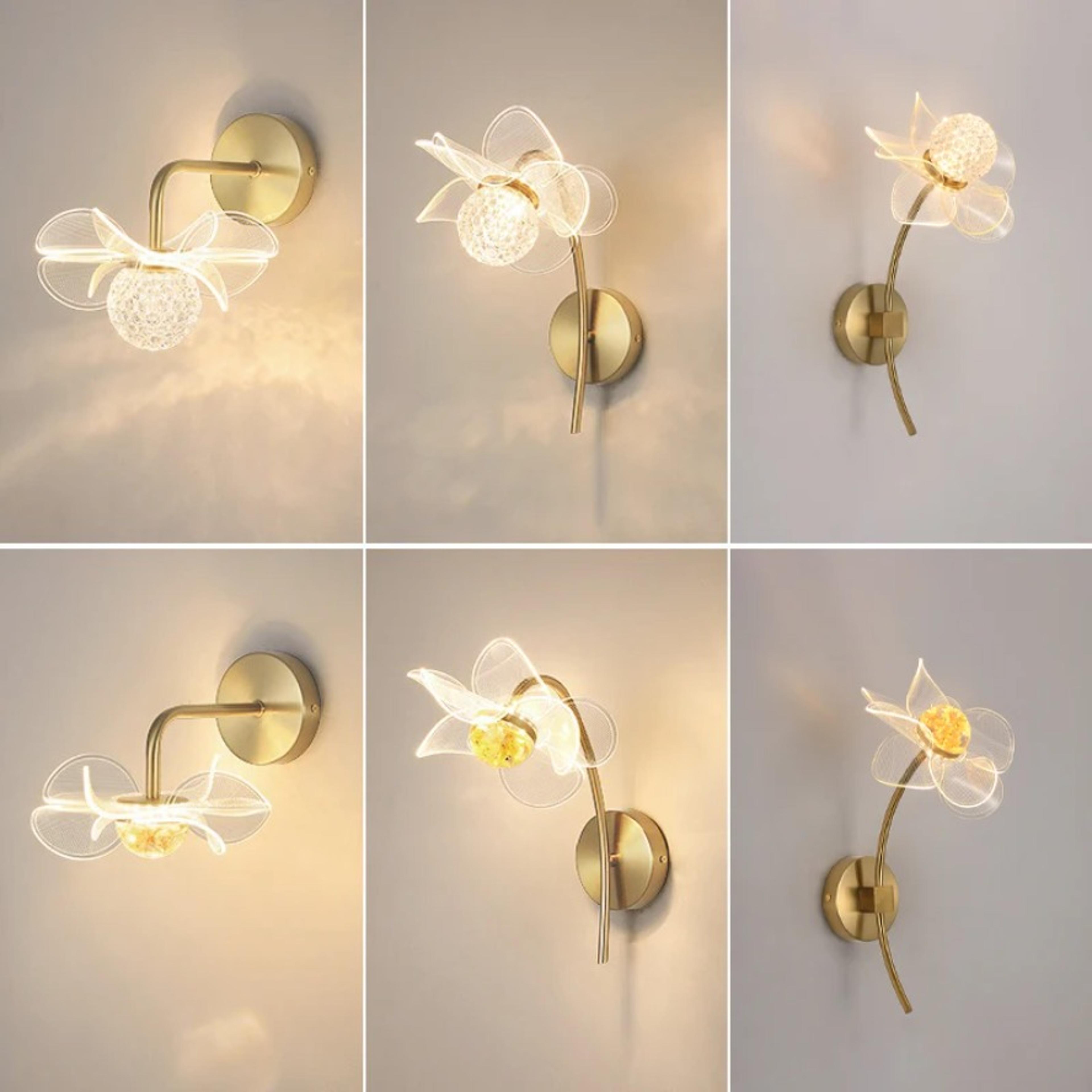 modern led wall light nordic iron wall sconce for living room bedroom hallway indoor lighting