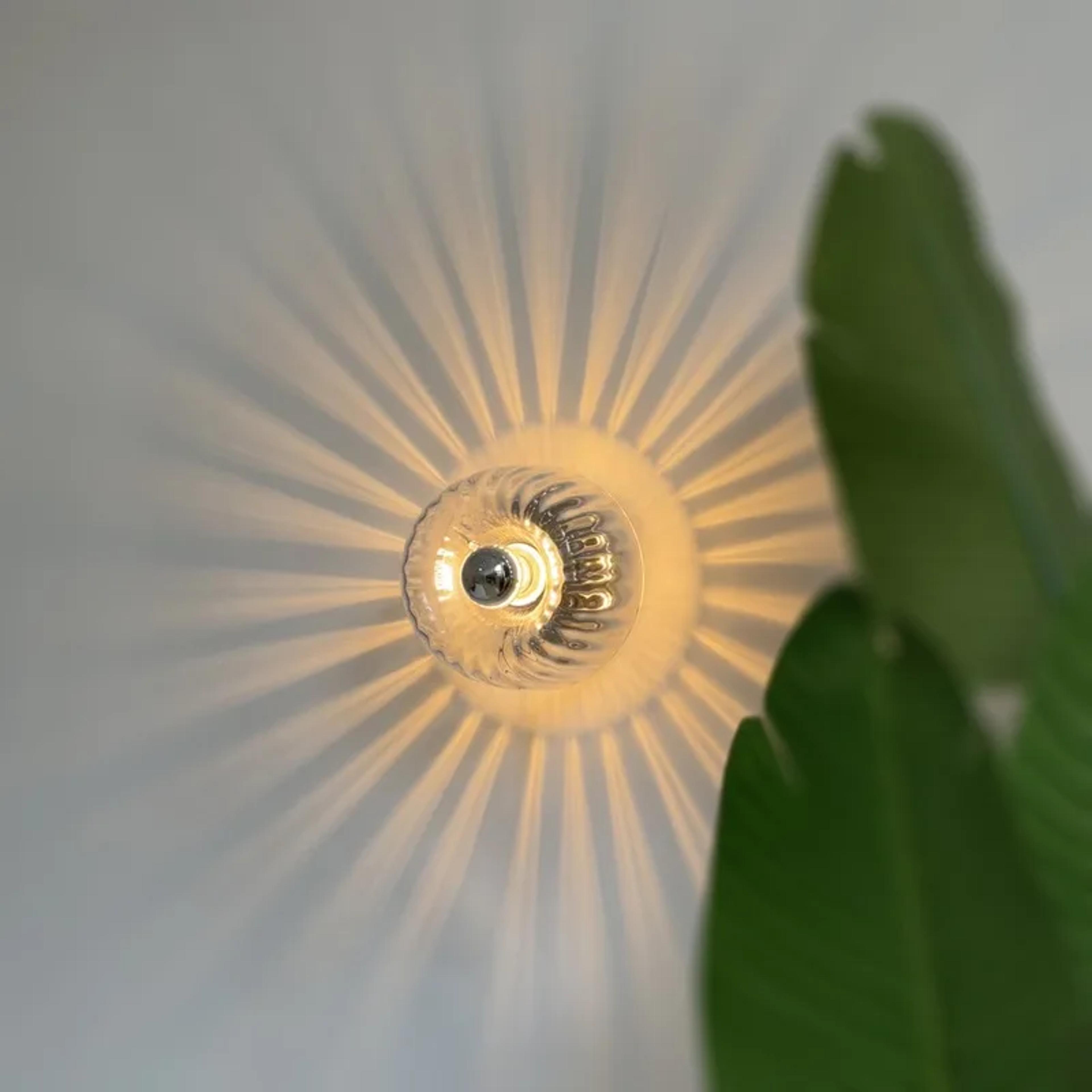 nordic glass wall lamp vintage wall sconce for hallway porch staircase and entryway