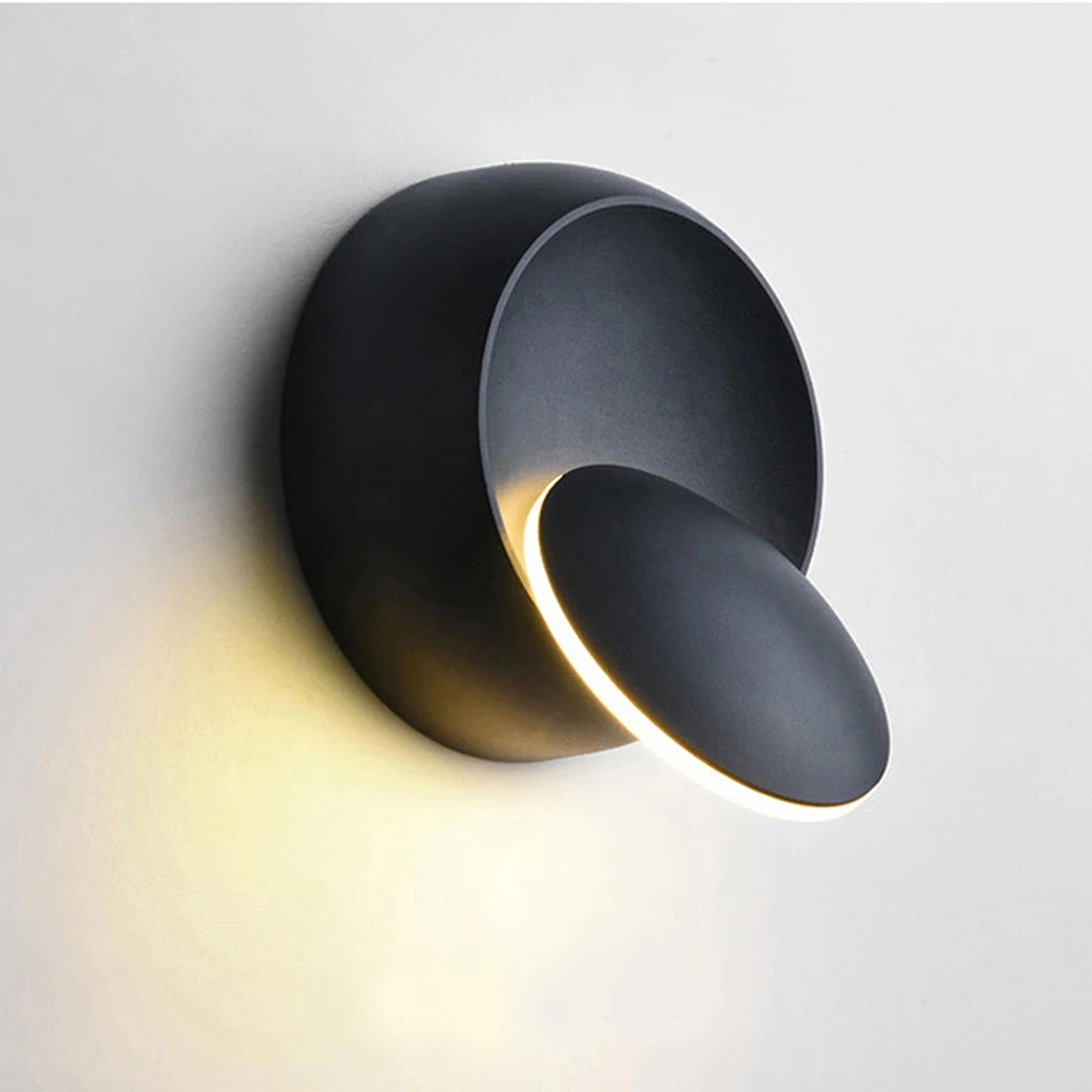 modern led wall sconce rotatable wall light for bedroom living room hallway