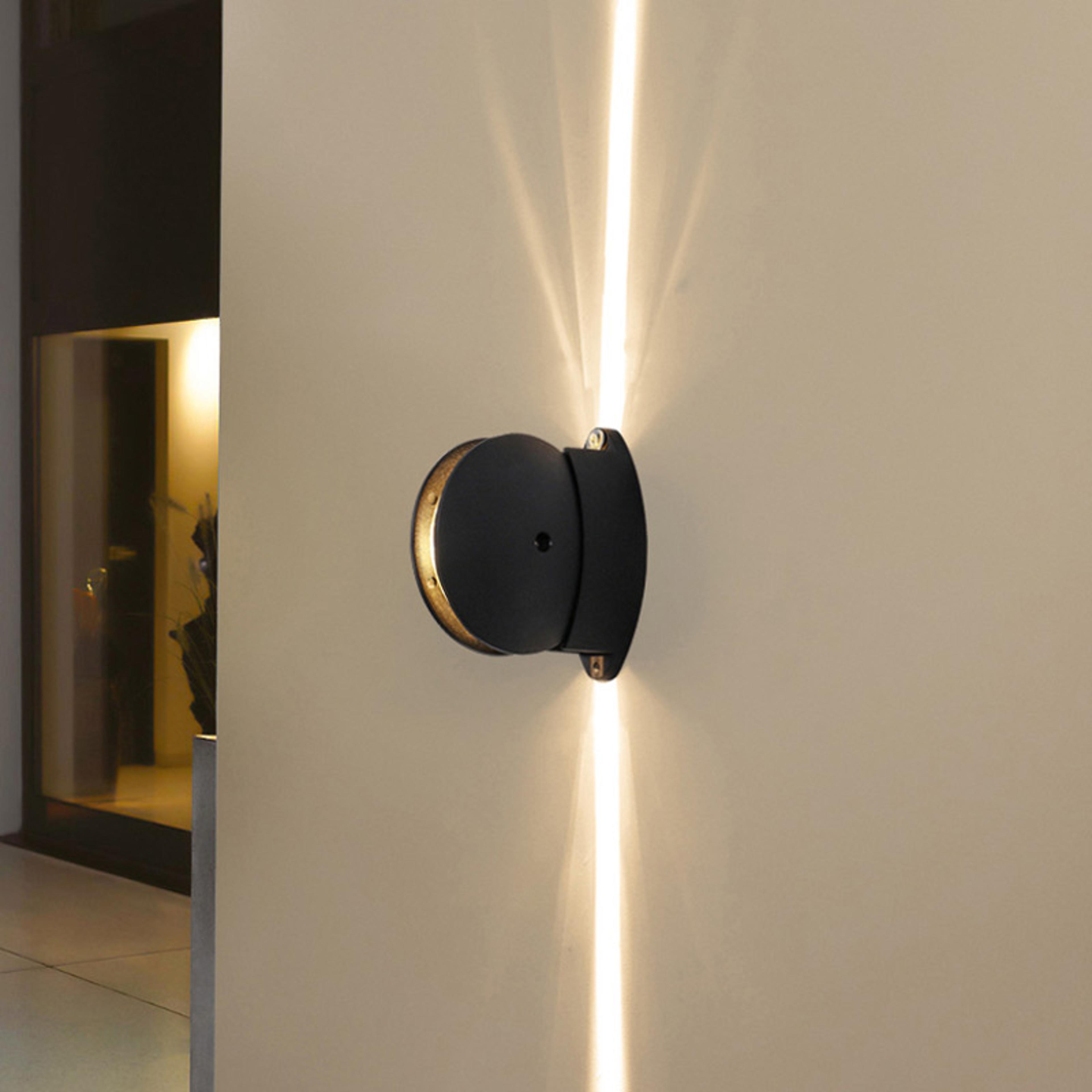 modern led outdoor wall light waterproof wall washer sconce for porch balcony garden entryway