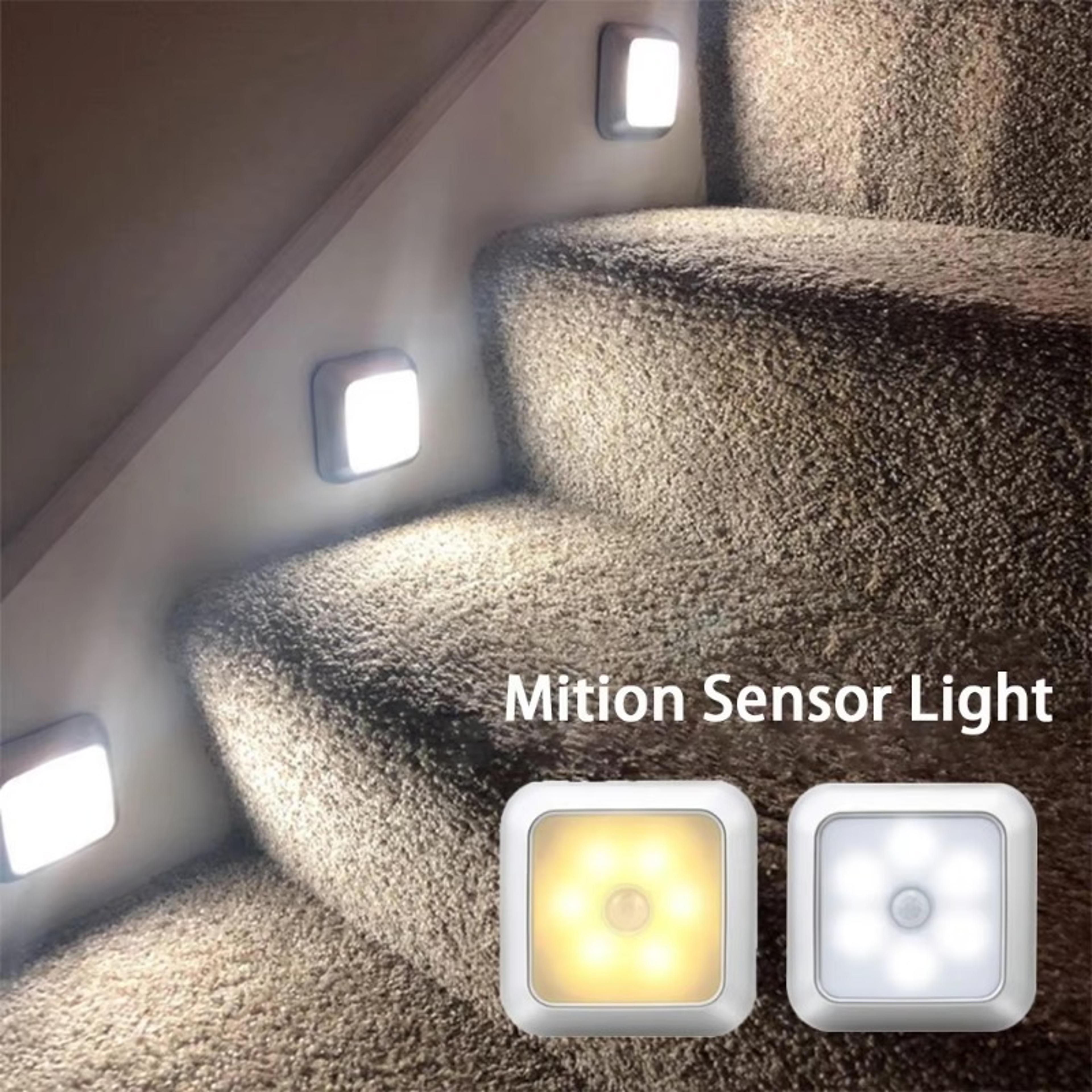 wireless motion sensor night light led closet cabinet light magnetic under cabinet lighting