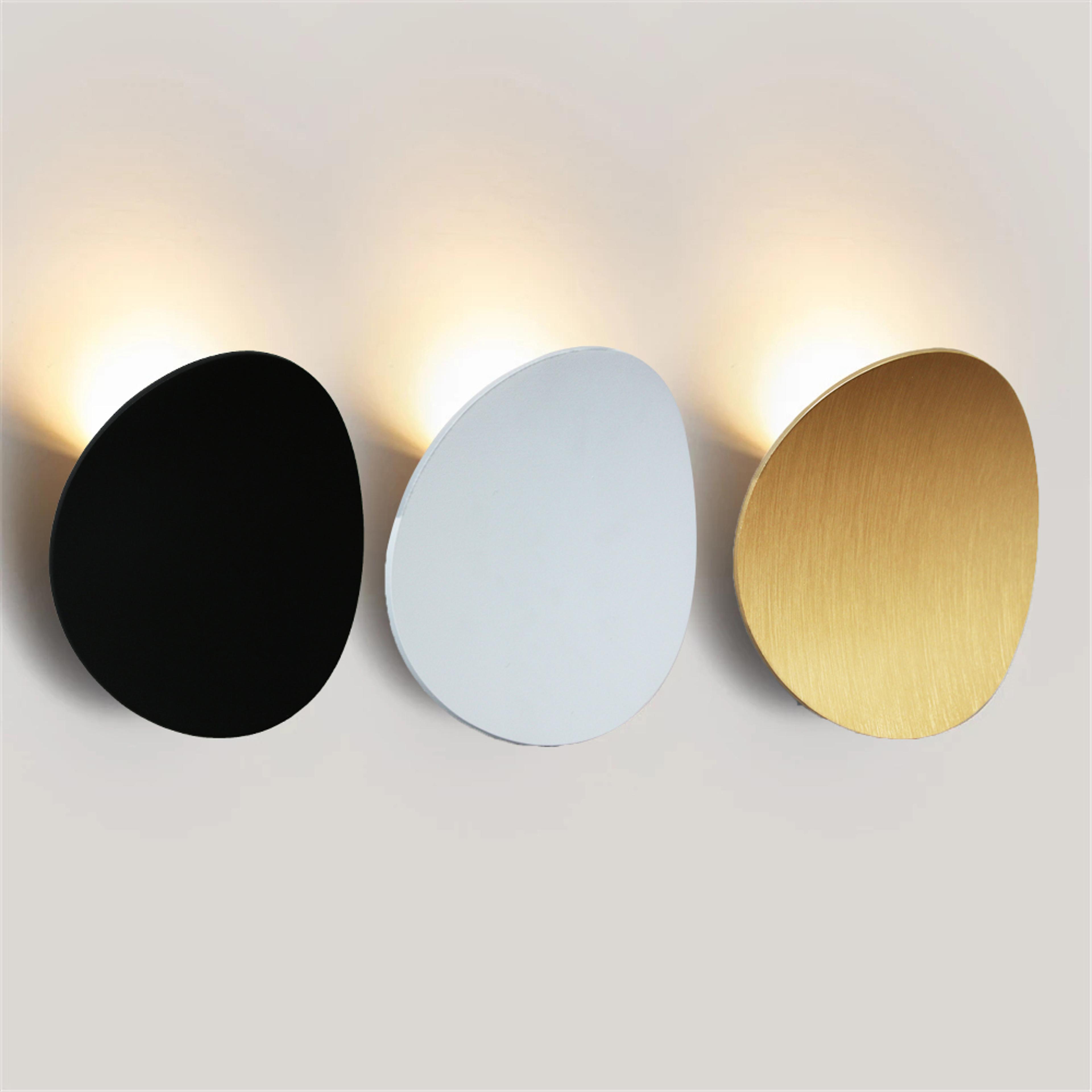 modern led wall lamp aluminum modern wall sconce for bedroom living room hallway