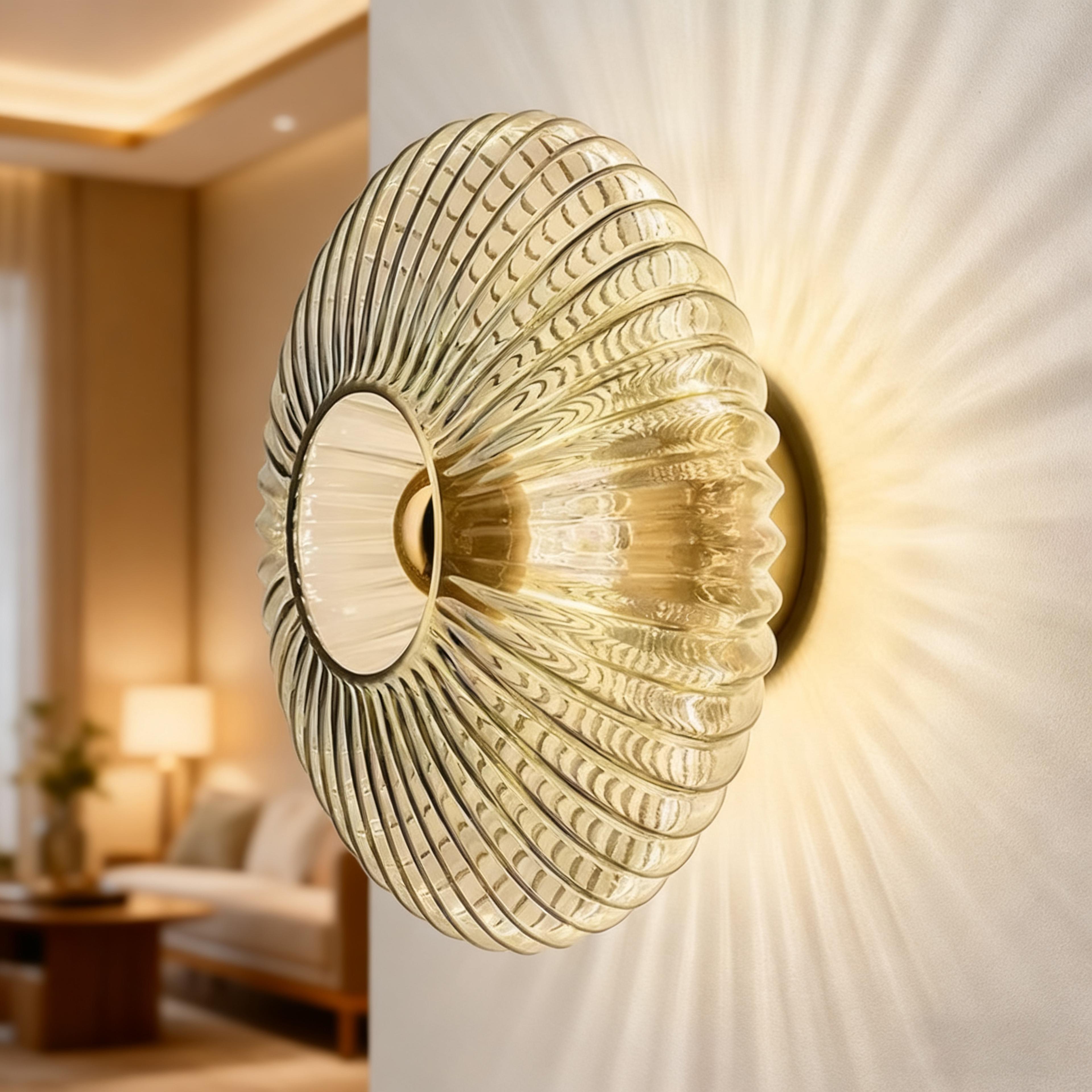 nordic glass ceiling light modern flush mount lamp for bedroom hallway entryway living room