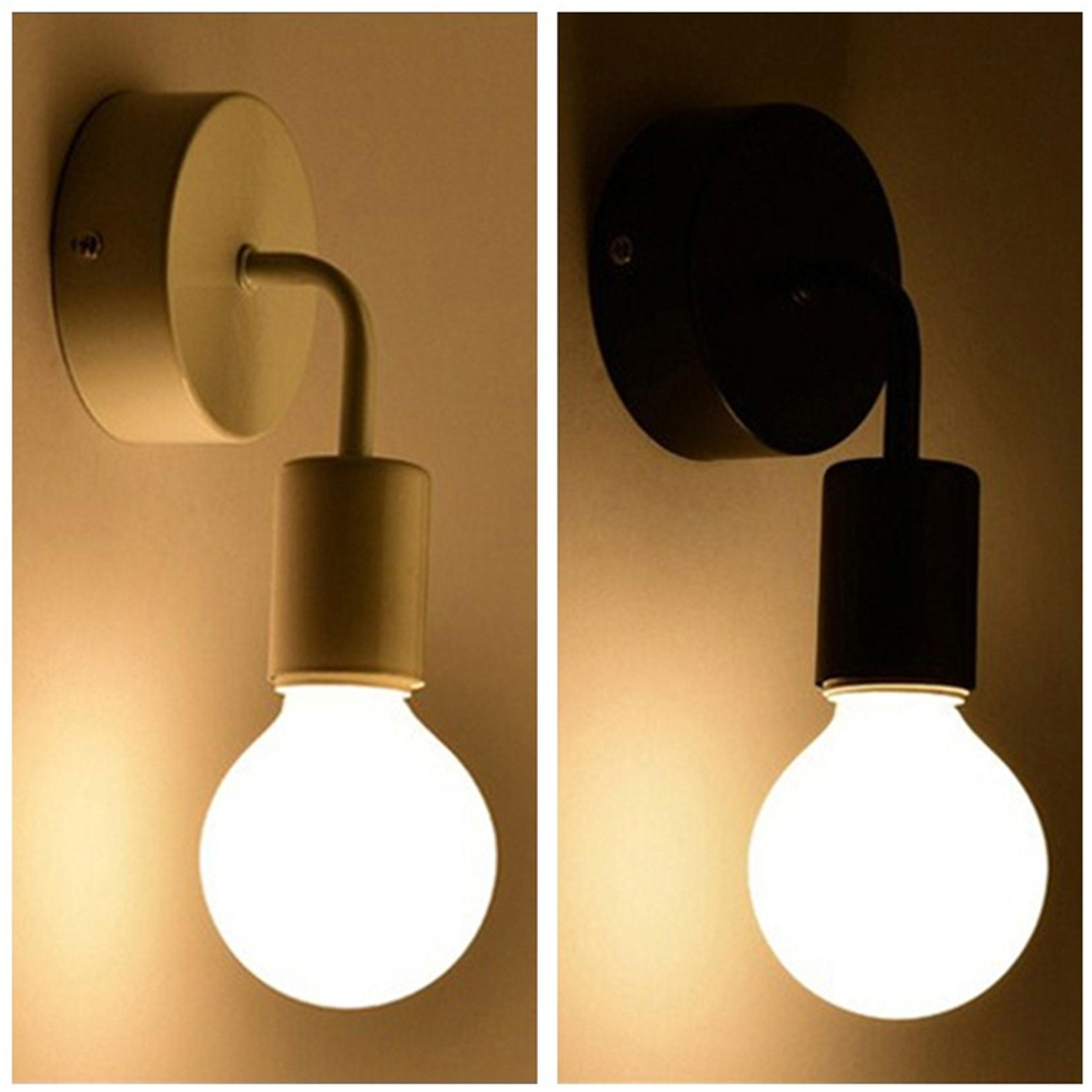 nordic wall lamp industrial wall sconce modern iron wall light for bedroom bathroom hallway