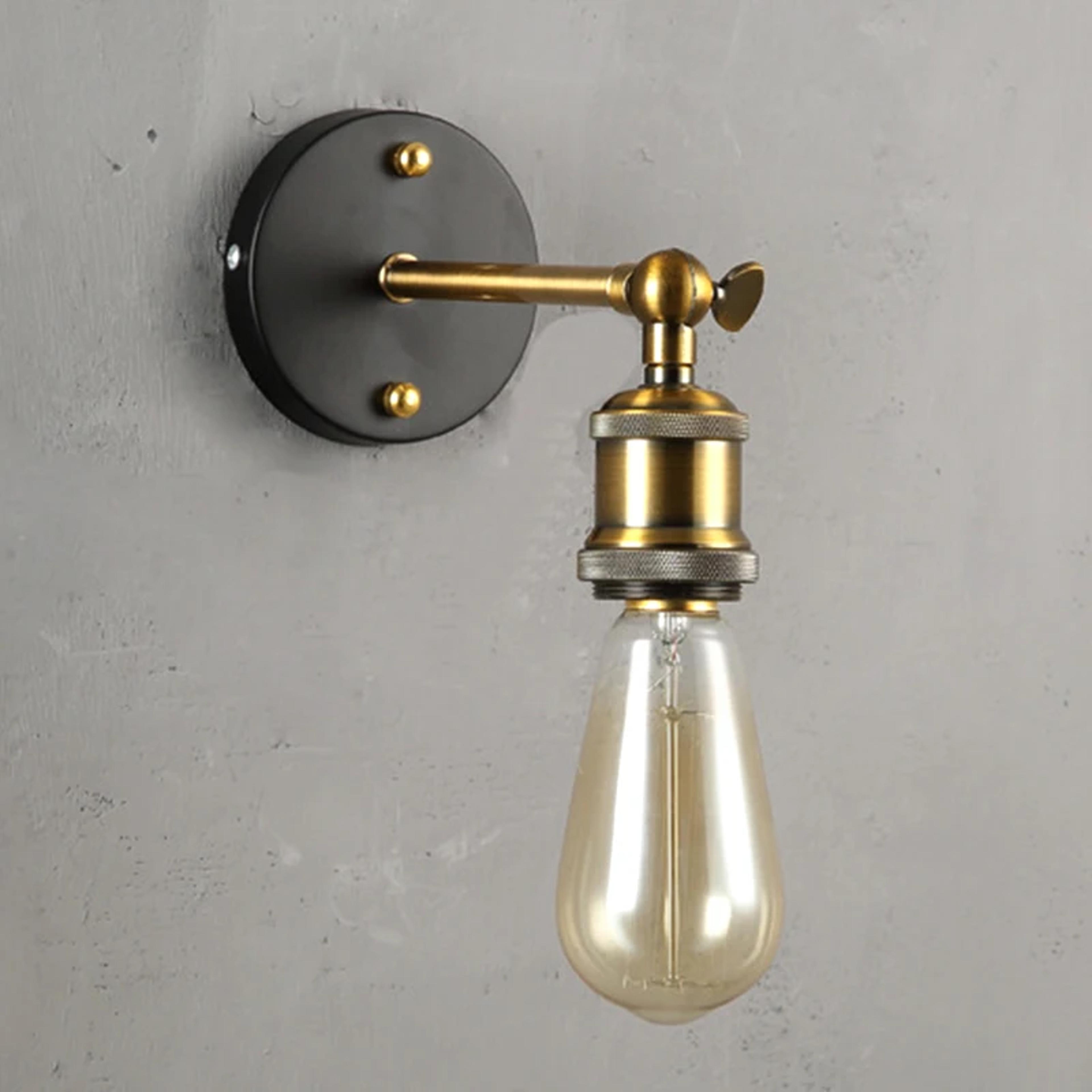 industrial wall lamp vintage wall sconce retro bedroom hallway light