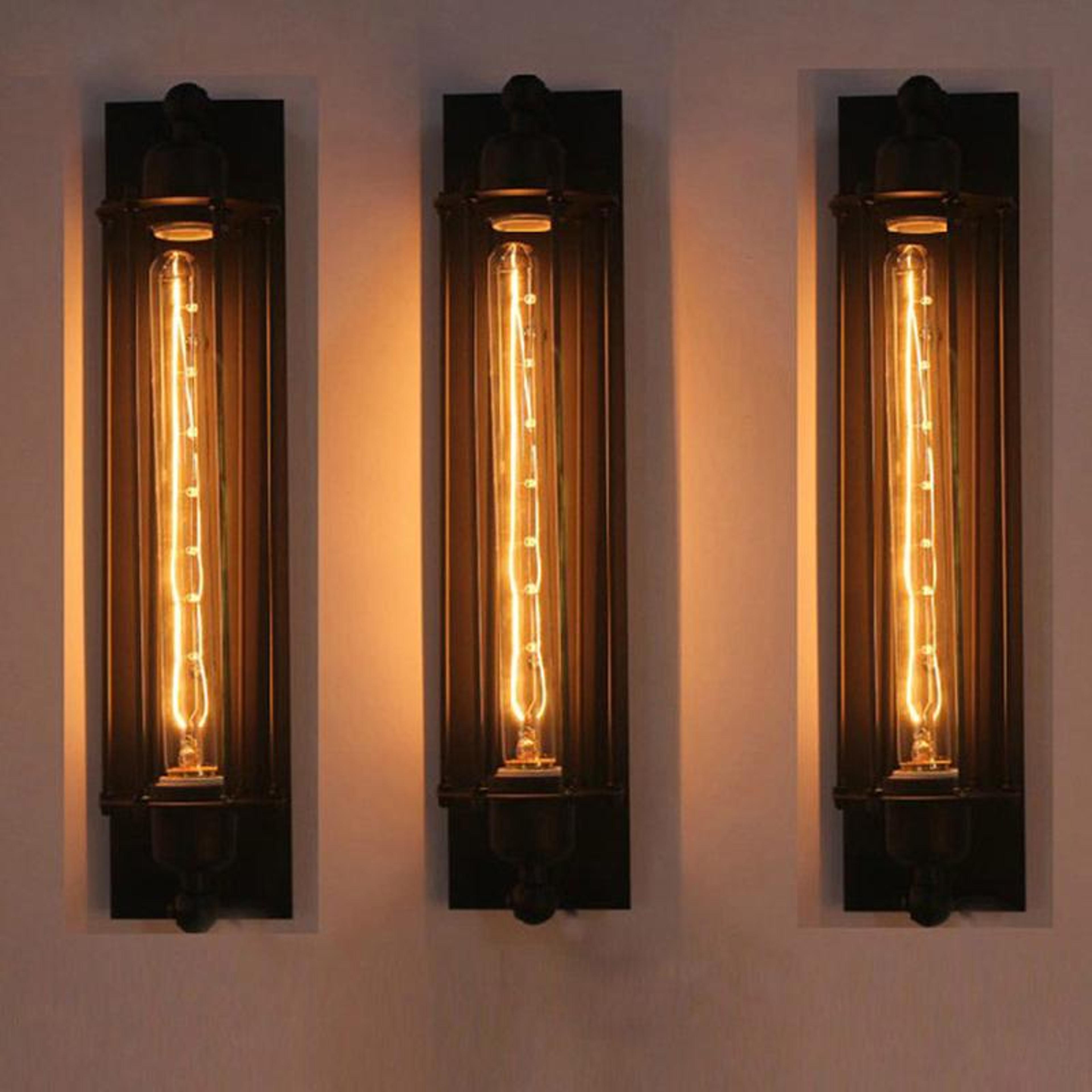retro industrial wall light iron vintage wall sconce led loft wall lamp