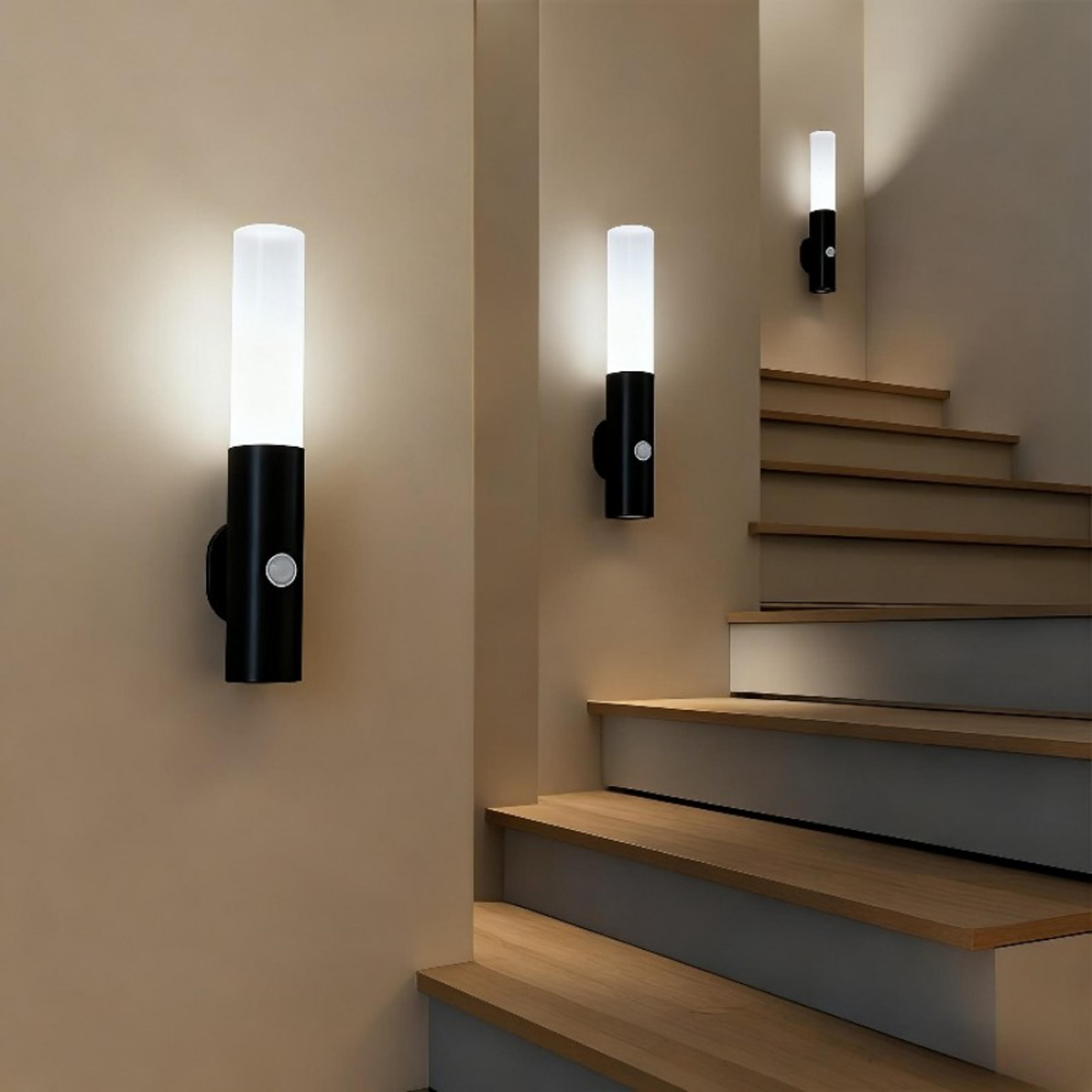 rechargeable motion sensor night light magnetic wall light for bedroom hallway closet