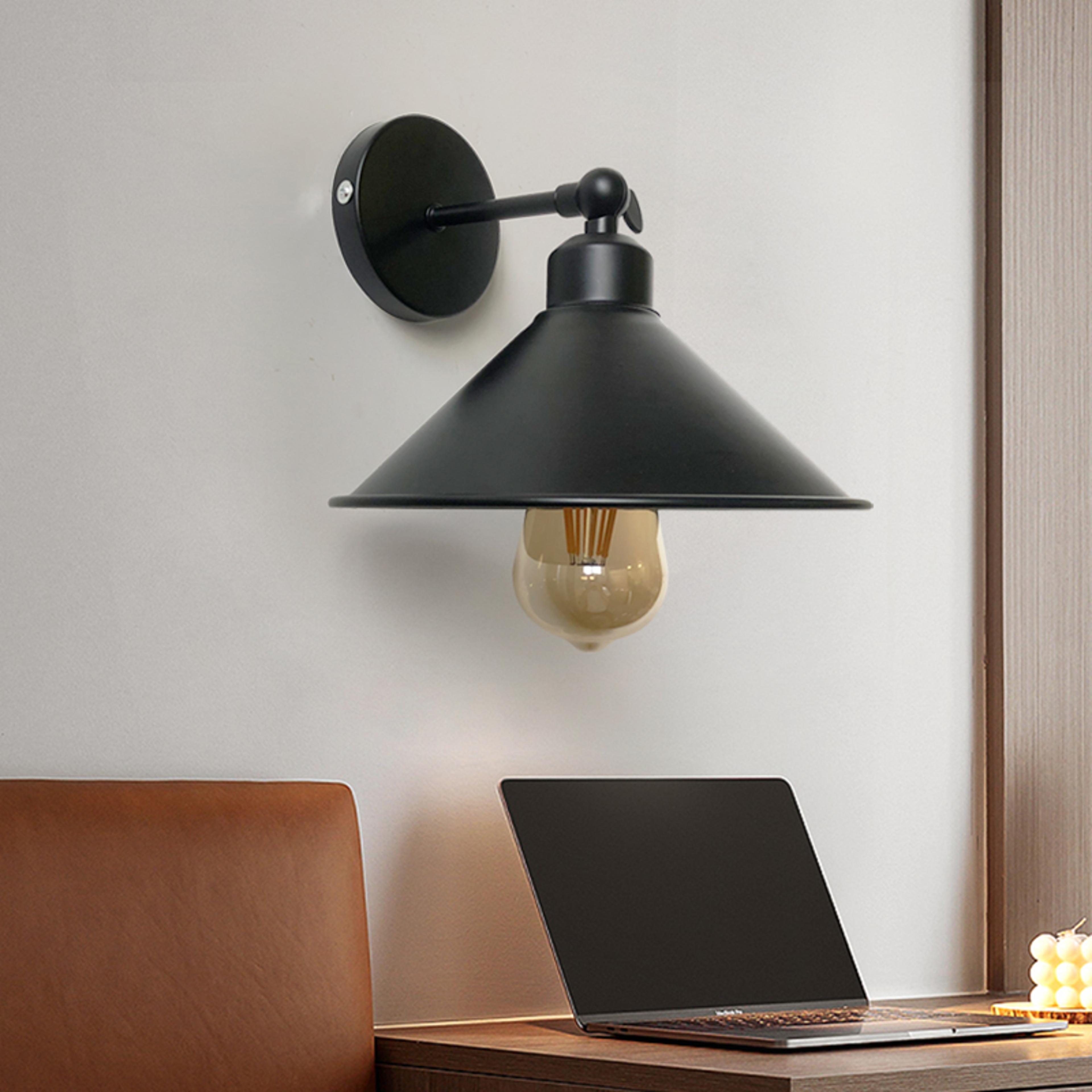 industrial swing arm wall lamp vintage wall sconce for bedroom