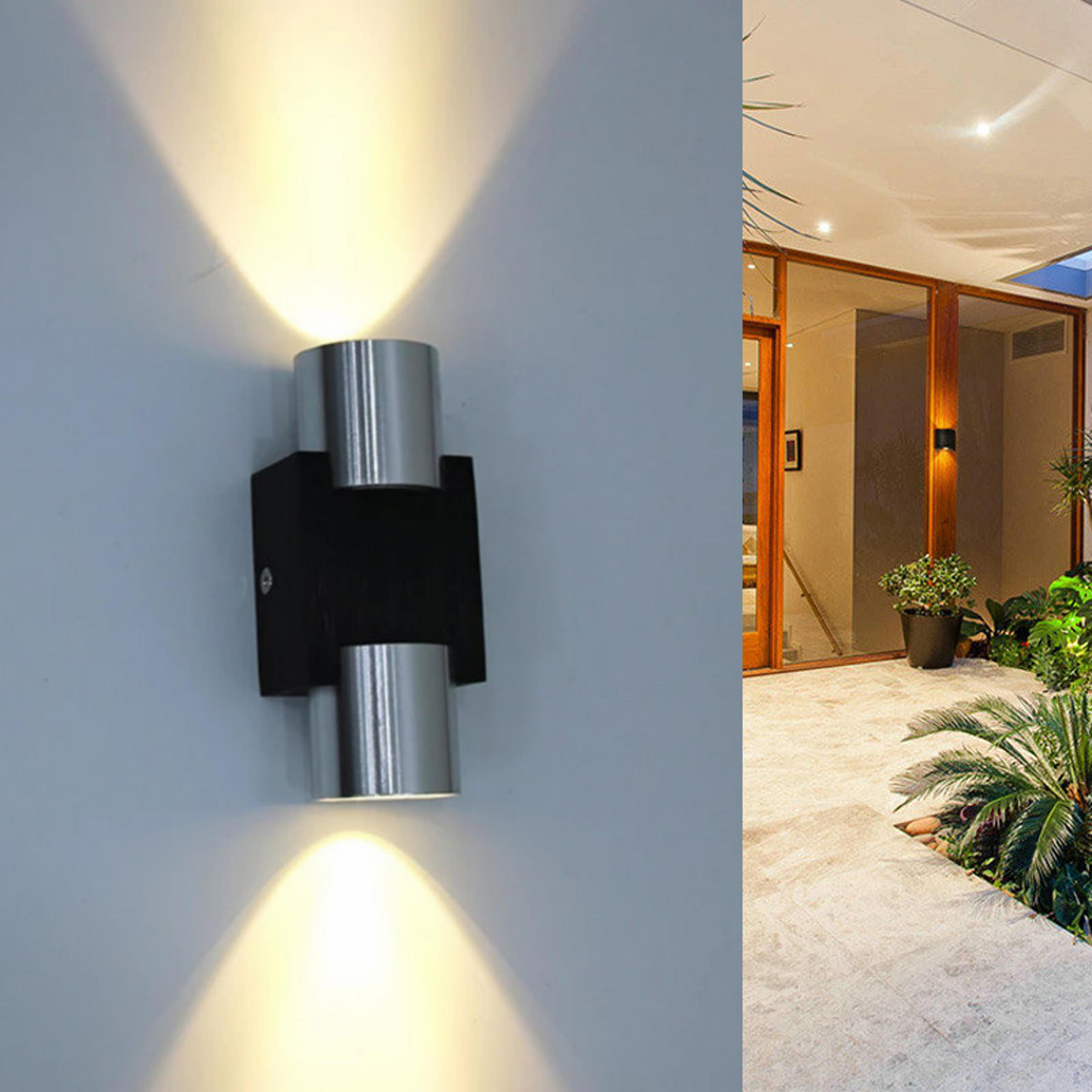 modern led wall lamp aluminum indoor lighting for bedroom living room