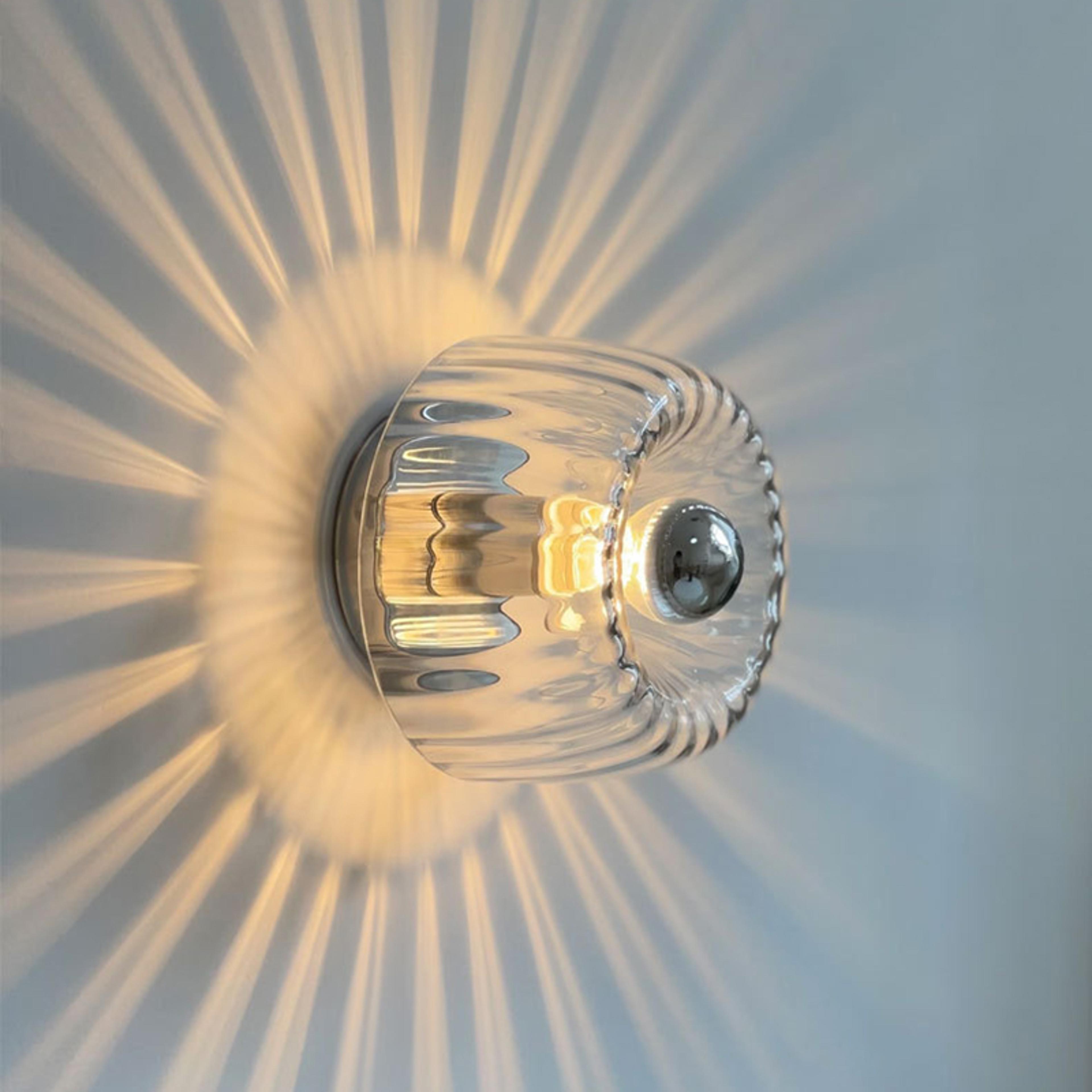 bauhaus glass wall lamp modern e14 decorative wall light for living room
