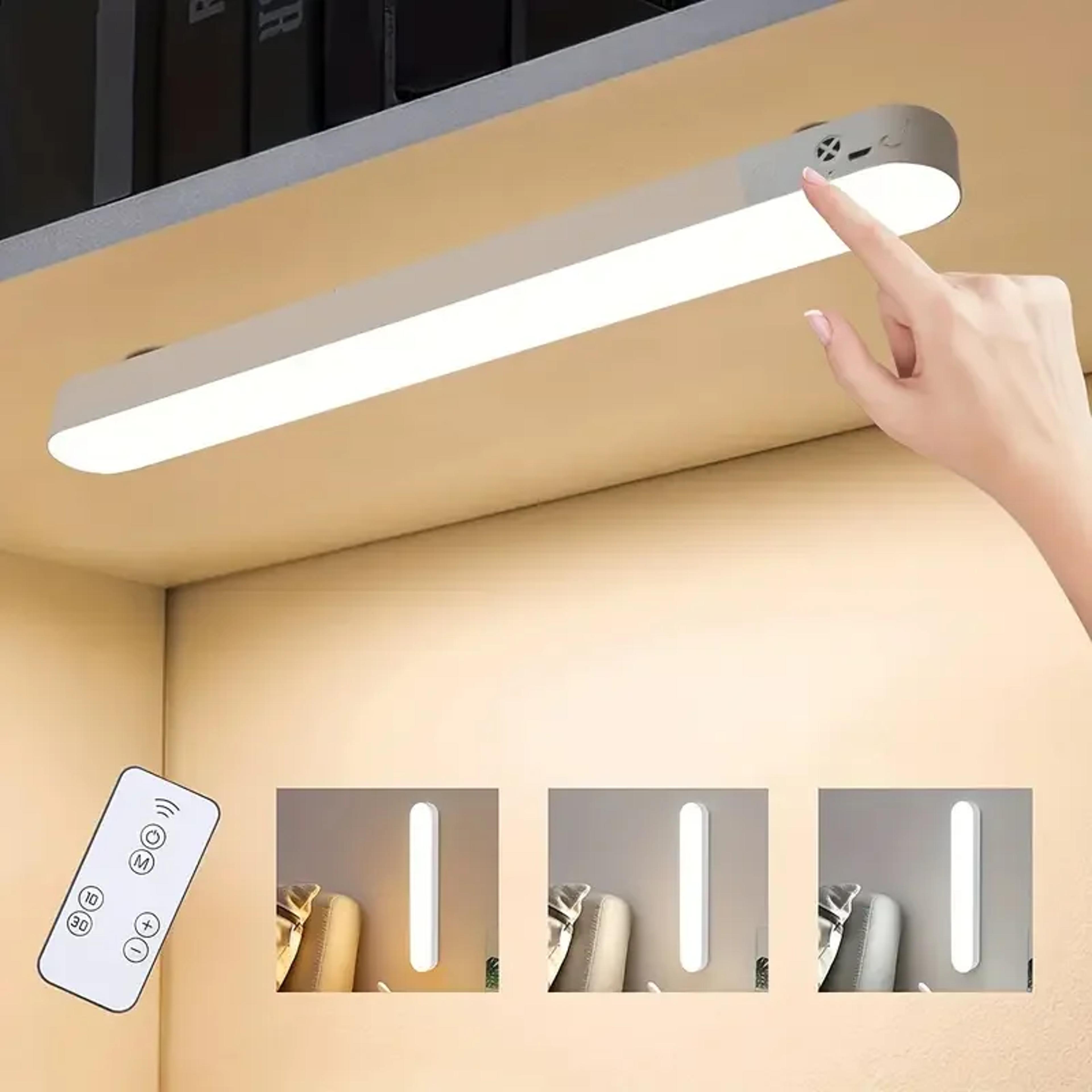 rechargeable led desk lamp wireless touch sensor reading light with magnetic mount